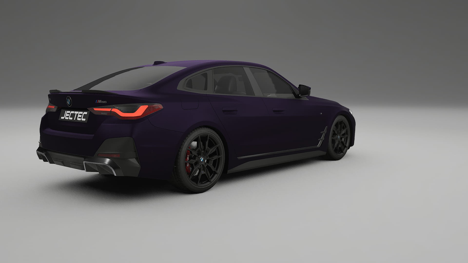 BMW I4 G26 M-Package TPU Paint Protection Film | VIOLET Color Change PPF Full Pre-Cut Kit