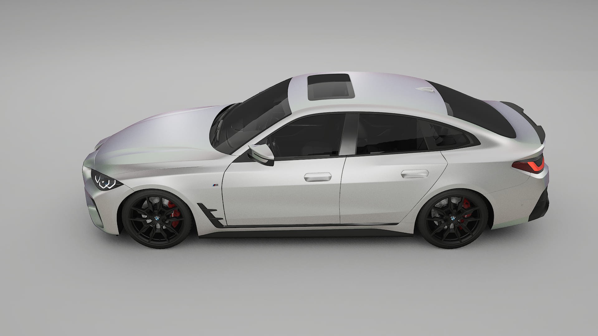 BMW I4 G26 M-Package TPU Paint Protection Film | NEBULA Color Change PPF Full Pre-Cut Kit