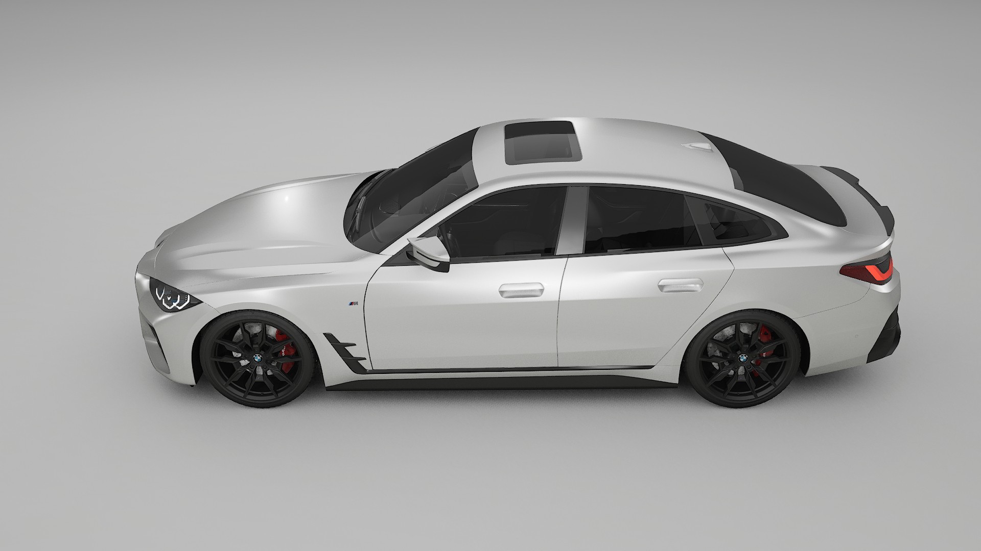 BMW I4 G26 M-Package TPU Paint Protection Film | OPAL Color Change PPF Full Pre-Cut Kit