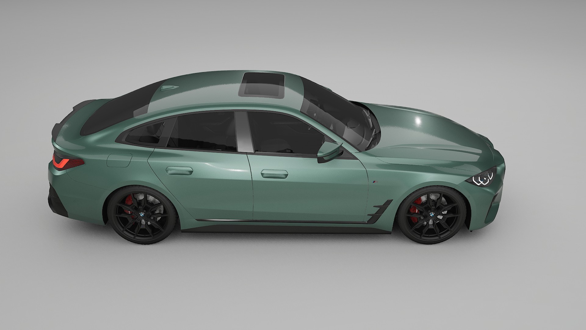 BMW I4 G26 M-Package TPU Paint Protection Film | EVERGREEN Color Change PPF Full Pre-Cut Kit