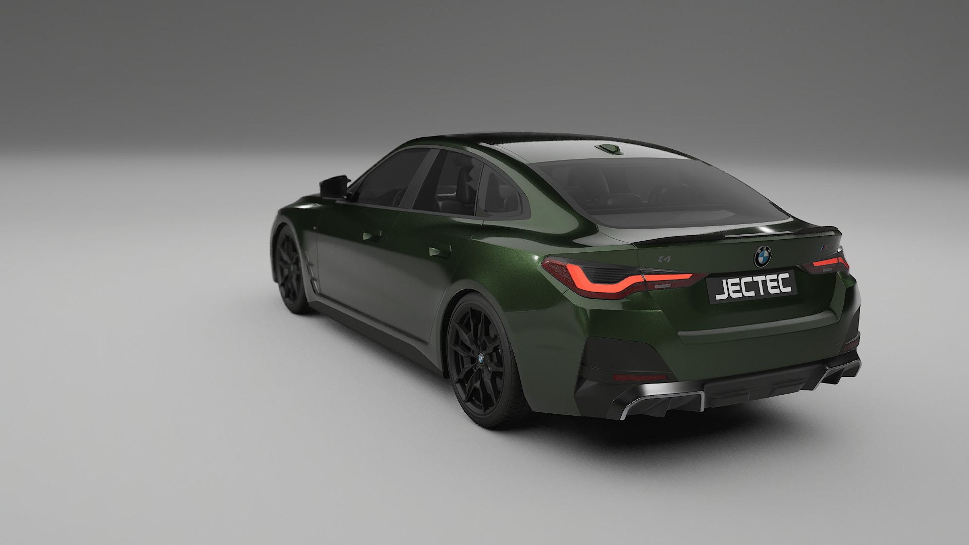 BMW I4 G26 M-Package TPU Paint Protection Film | LAGOON Color Change PPF Full Pre-Cut Kit