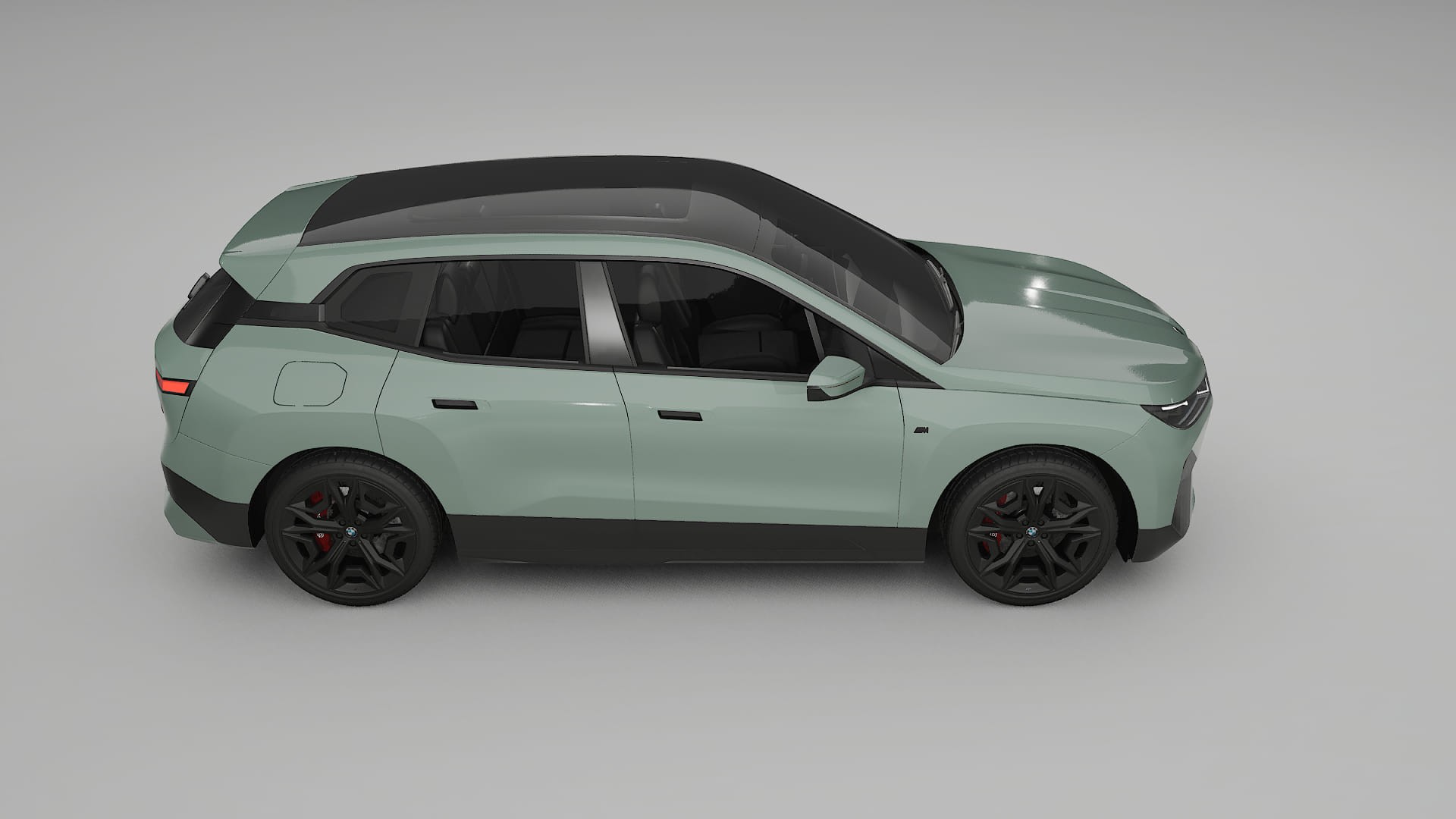 BMW iX M60 TPU Paint Protection Film | CINDER Color Change PPF Full Pre-Cut Kit