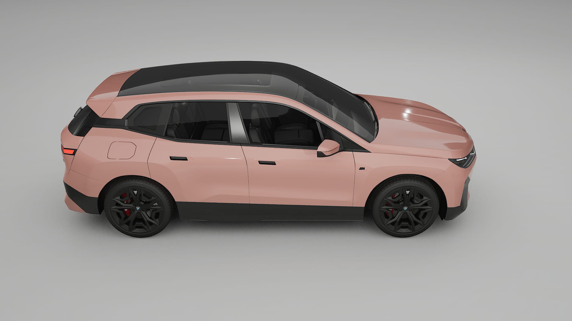 BMW iX M60 TPU Paint Protection Film | BLUSH Color Change PPF Full Pre-Cut Kit