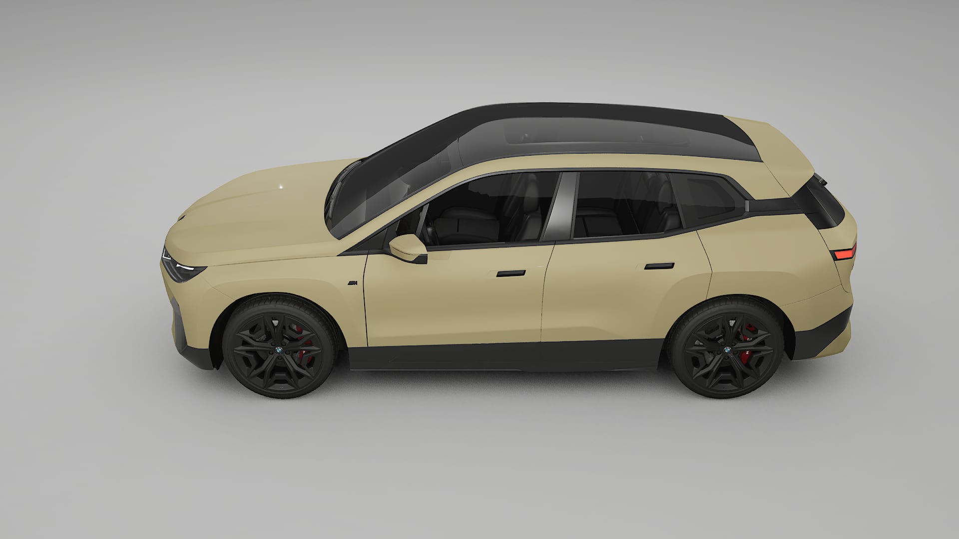 BMW iX M60 TPU Paint Protection Film | SAND Color Change PPF Full Pre-Cut Kit