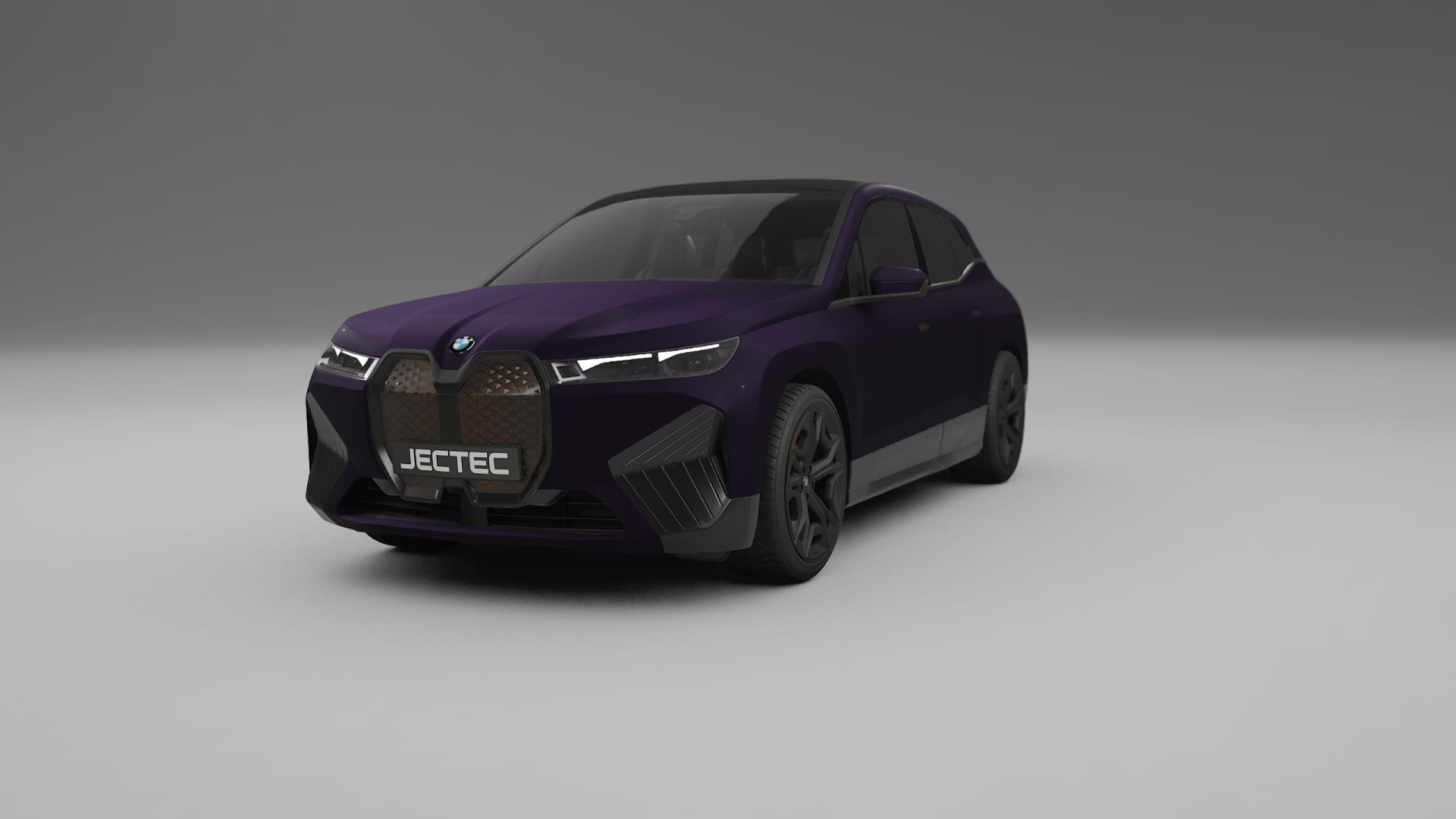 BMW iX M60 TPU Paint Protection Film | VIOLET Color Change PPF Full Pre-Cut Kit