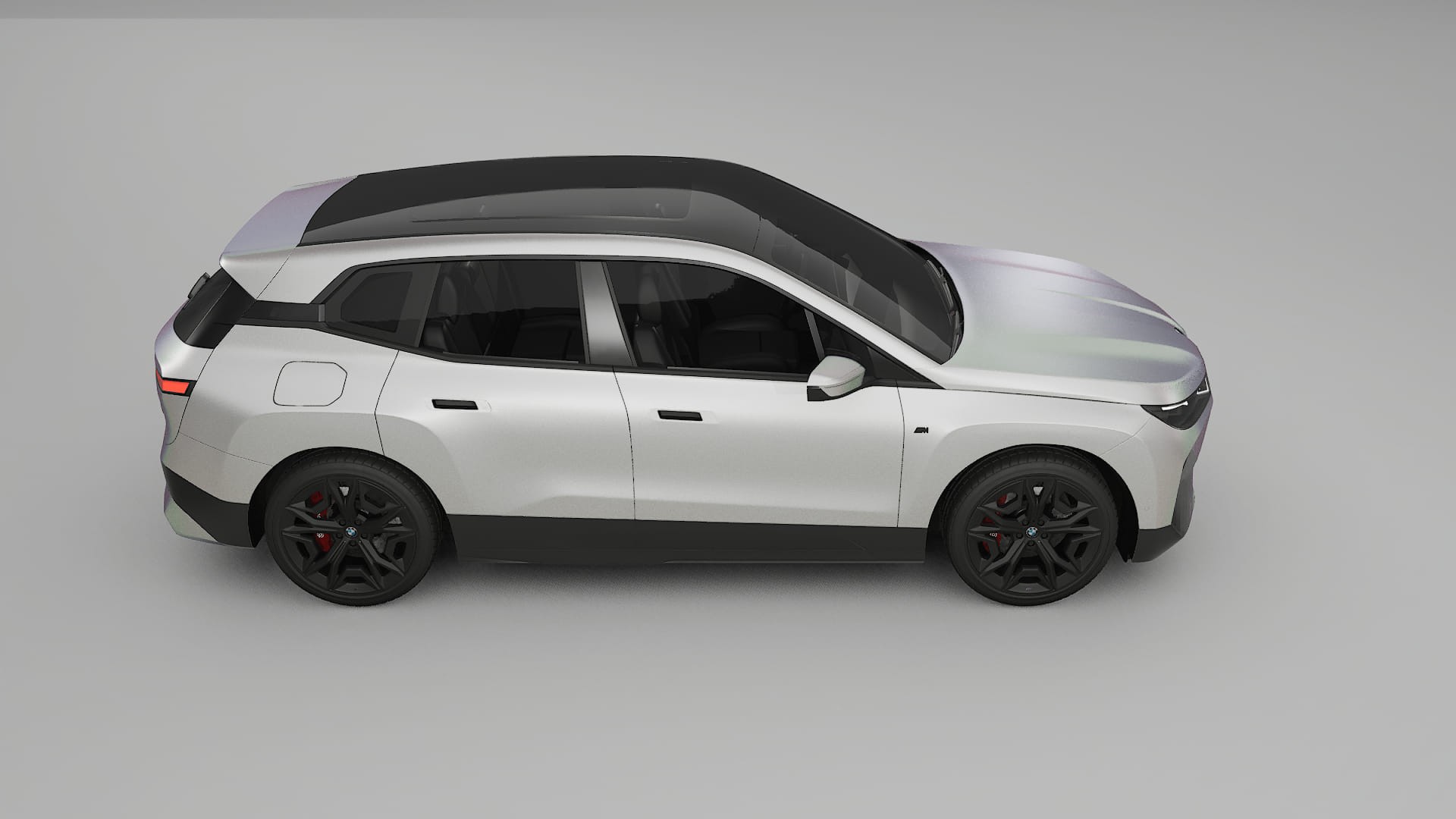 BMW iX M60 TPU Paint Protection Film | NEBULA Color Change PPF Full Pre-Cut Kit