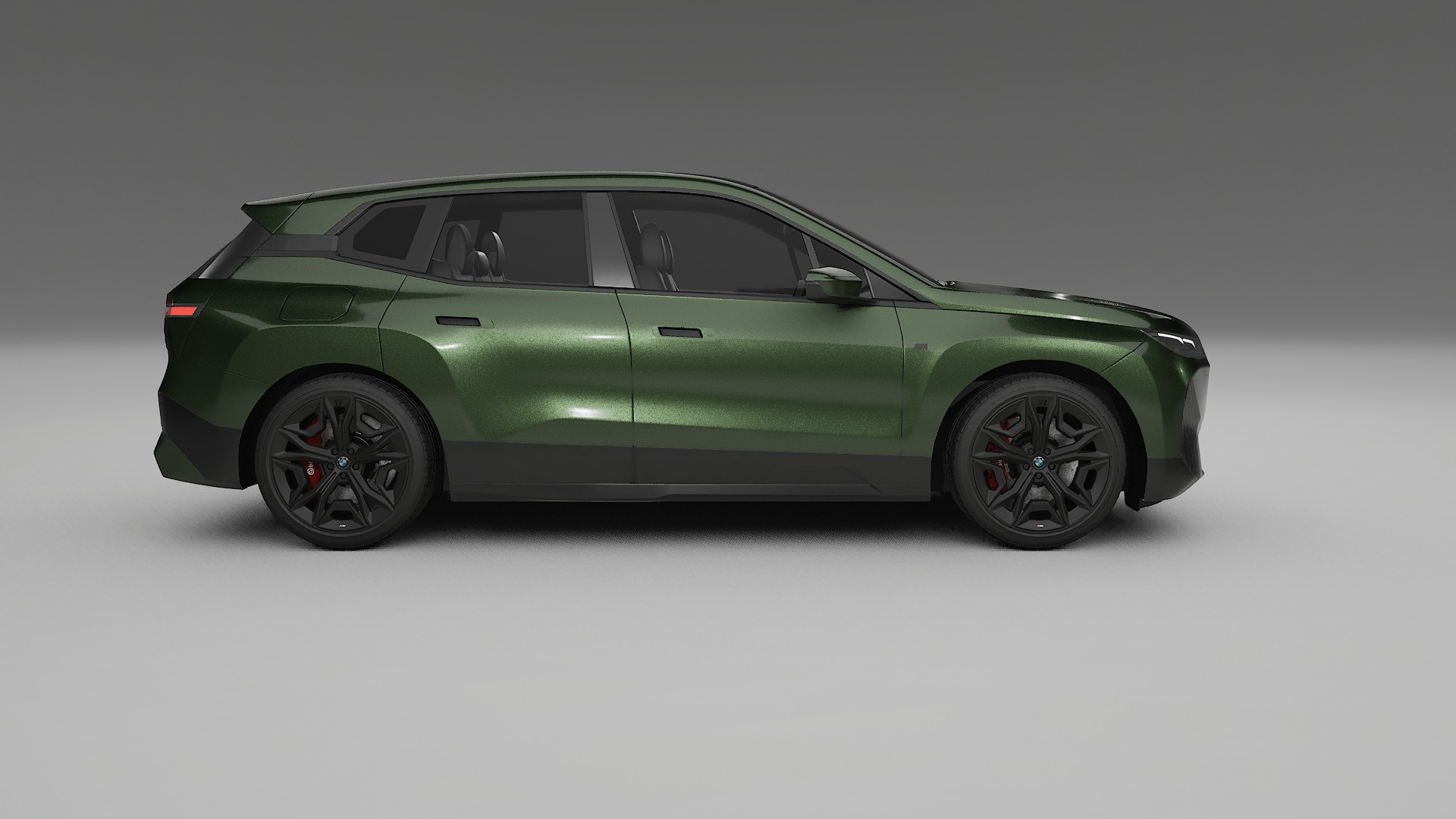 BMW iX M60 TPU Paint Protection Film | LAGOON Color Change PPF Full Pre-Cut Kit