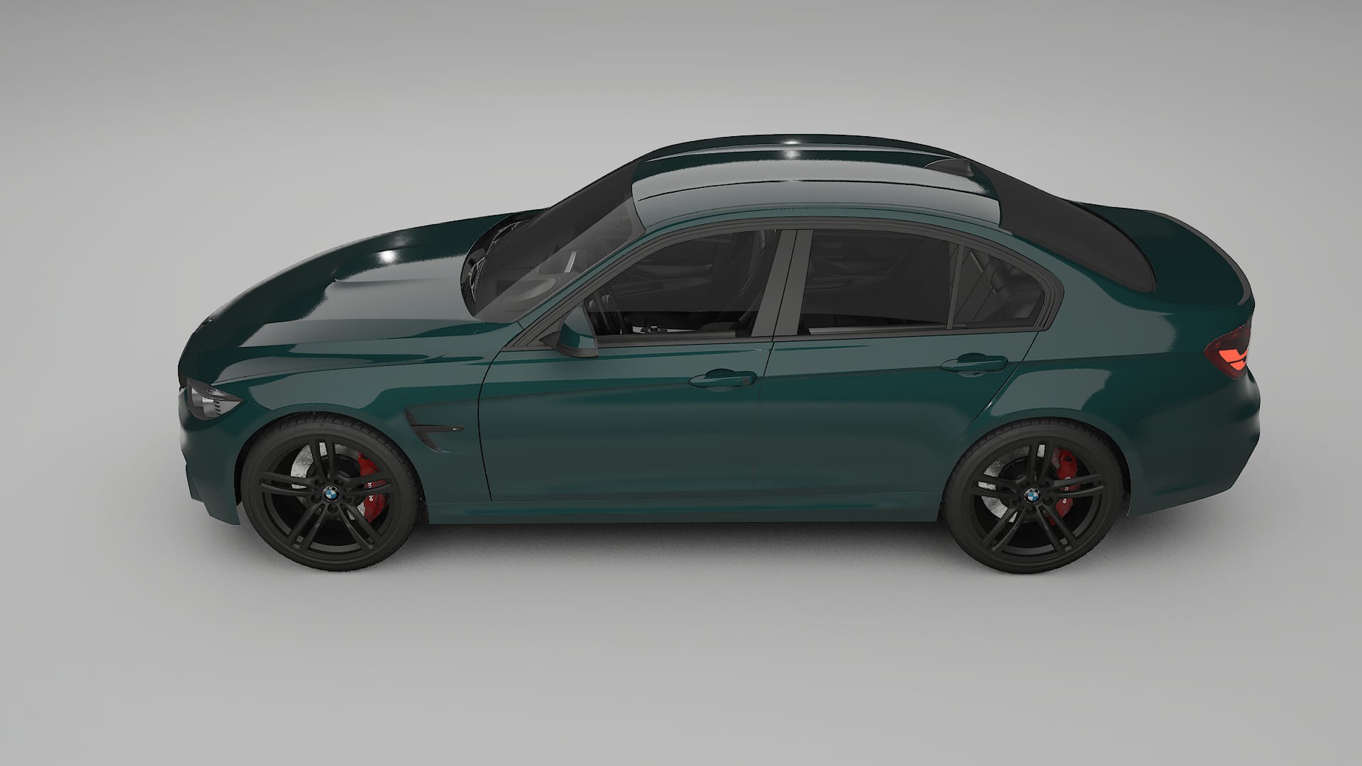 BMW M3 F80 TPU Paint Protection Film | INFERNO Color Change PPF Full Pre-Cut Kit