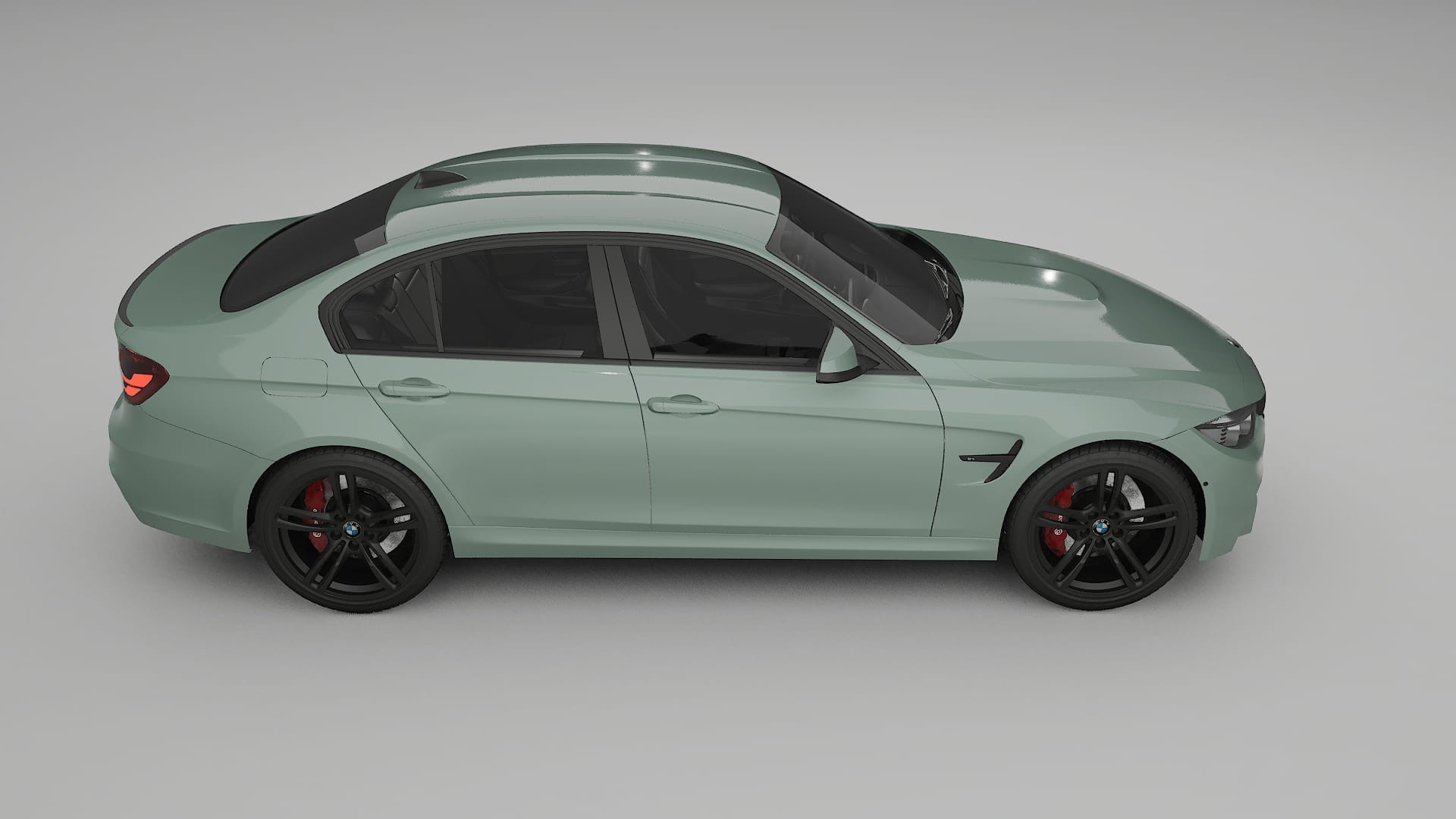 BMW M3 F80 TPU Paint Protection Film | CINDER Color Change PPF Full Pre-Cut Kit