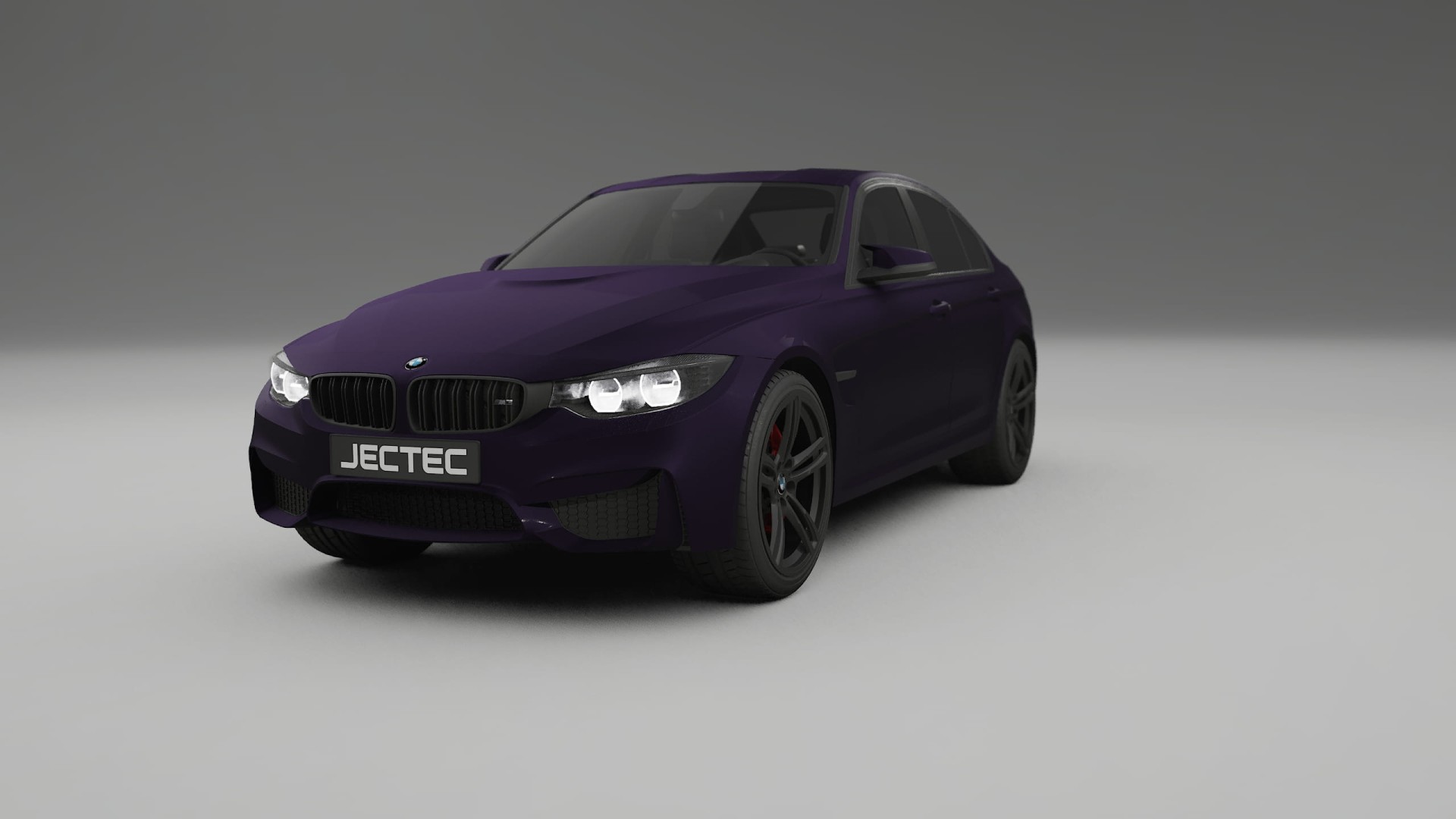 BMW M3 F80 TPU Paint Protection Film | VIOLET Color Change PPF Full Pre-Cut Kit
