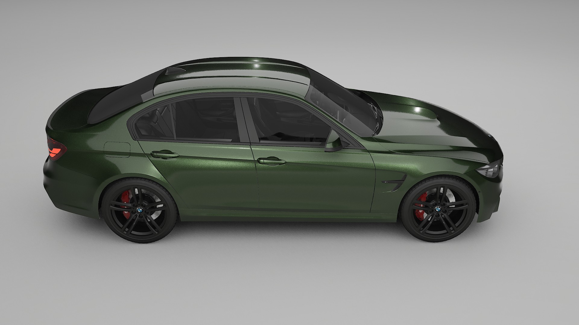 BMW M3 F80 TPU Paint Protection Film | LAGOON Color Change PPF Full Pre-Cut Kit