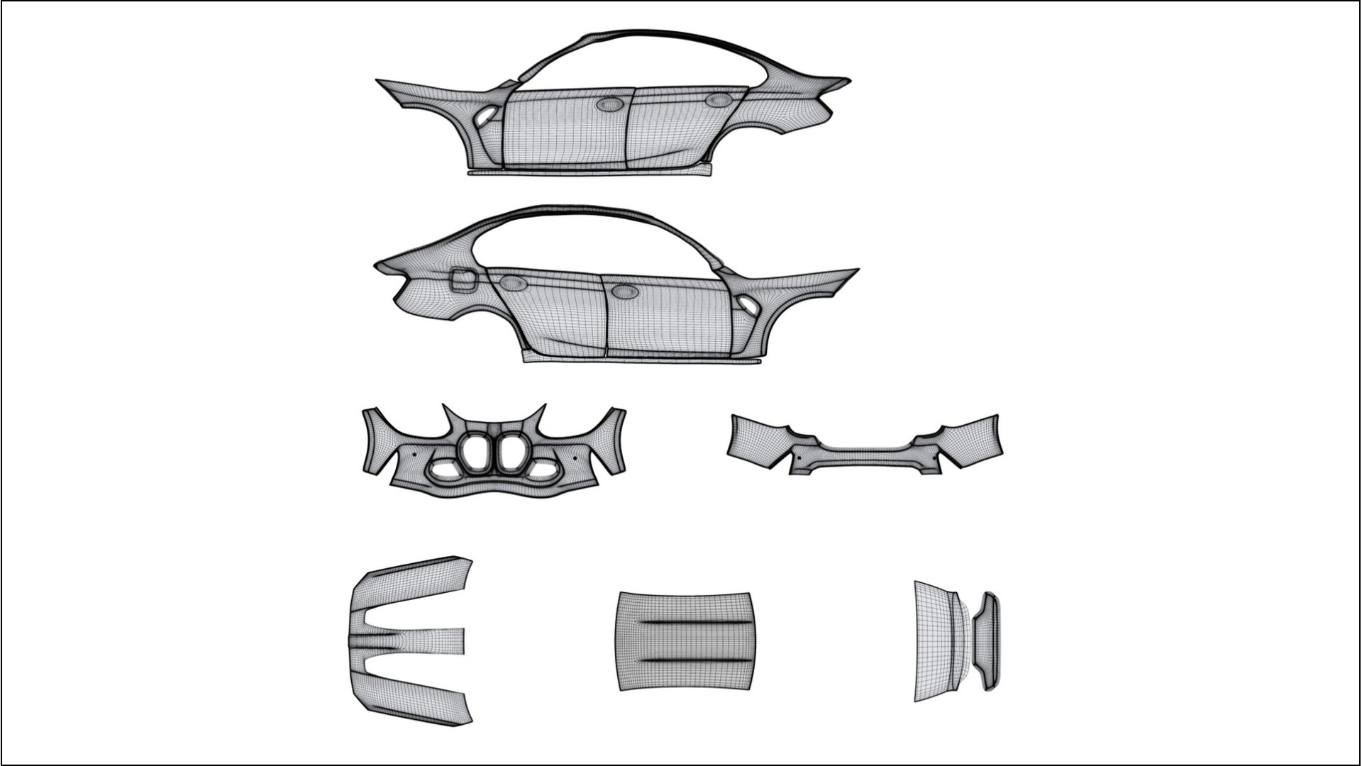 BMW M3 G80 Competition CS TPU Paint Protection Film | SAND Color Change PPF Full Pre-Cut Kit