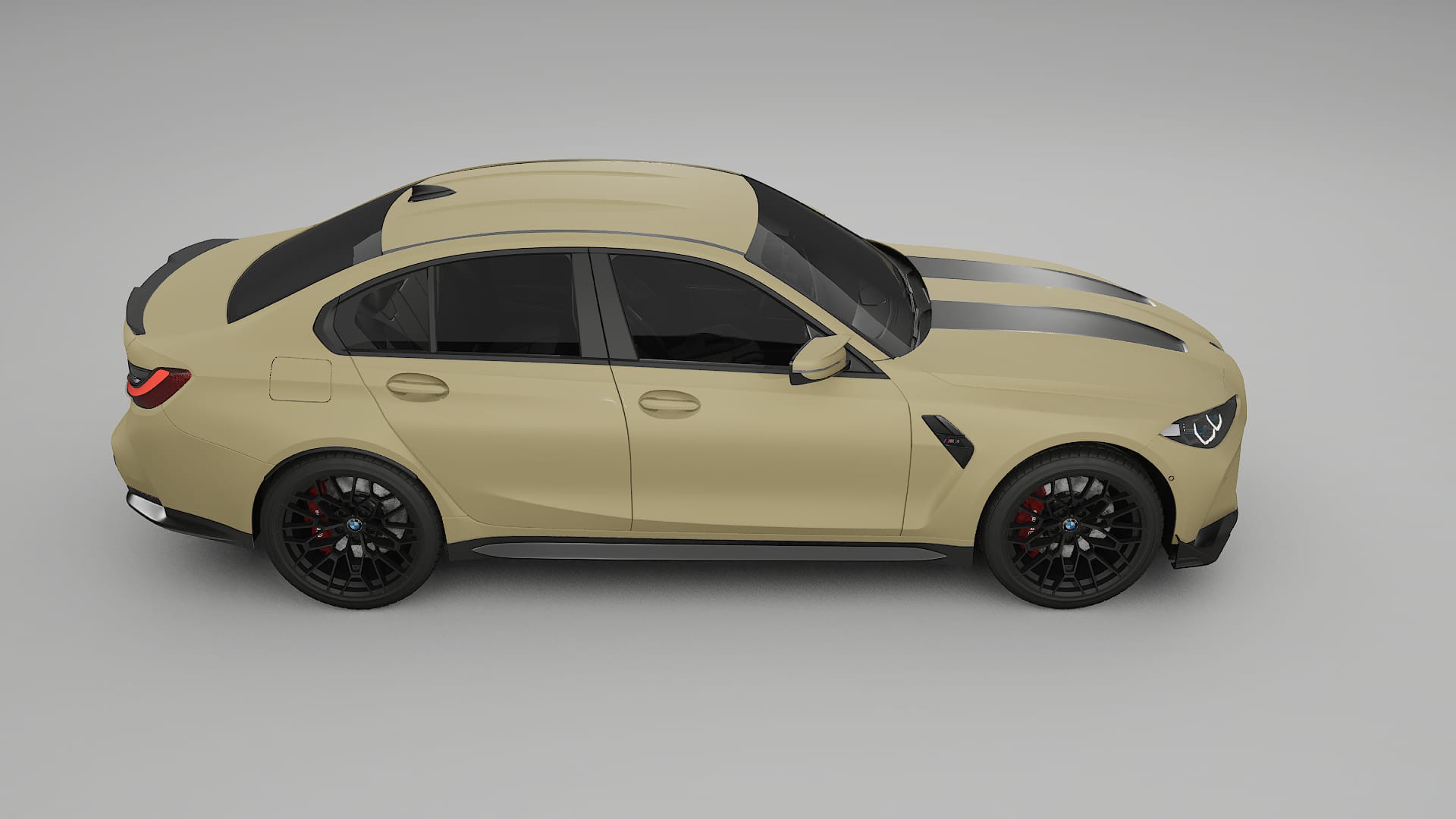 BMW M3 G80 Competition CS TPU Paint Protection Film | SAND Color Change PPF Full Pre-Cut Kit