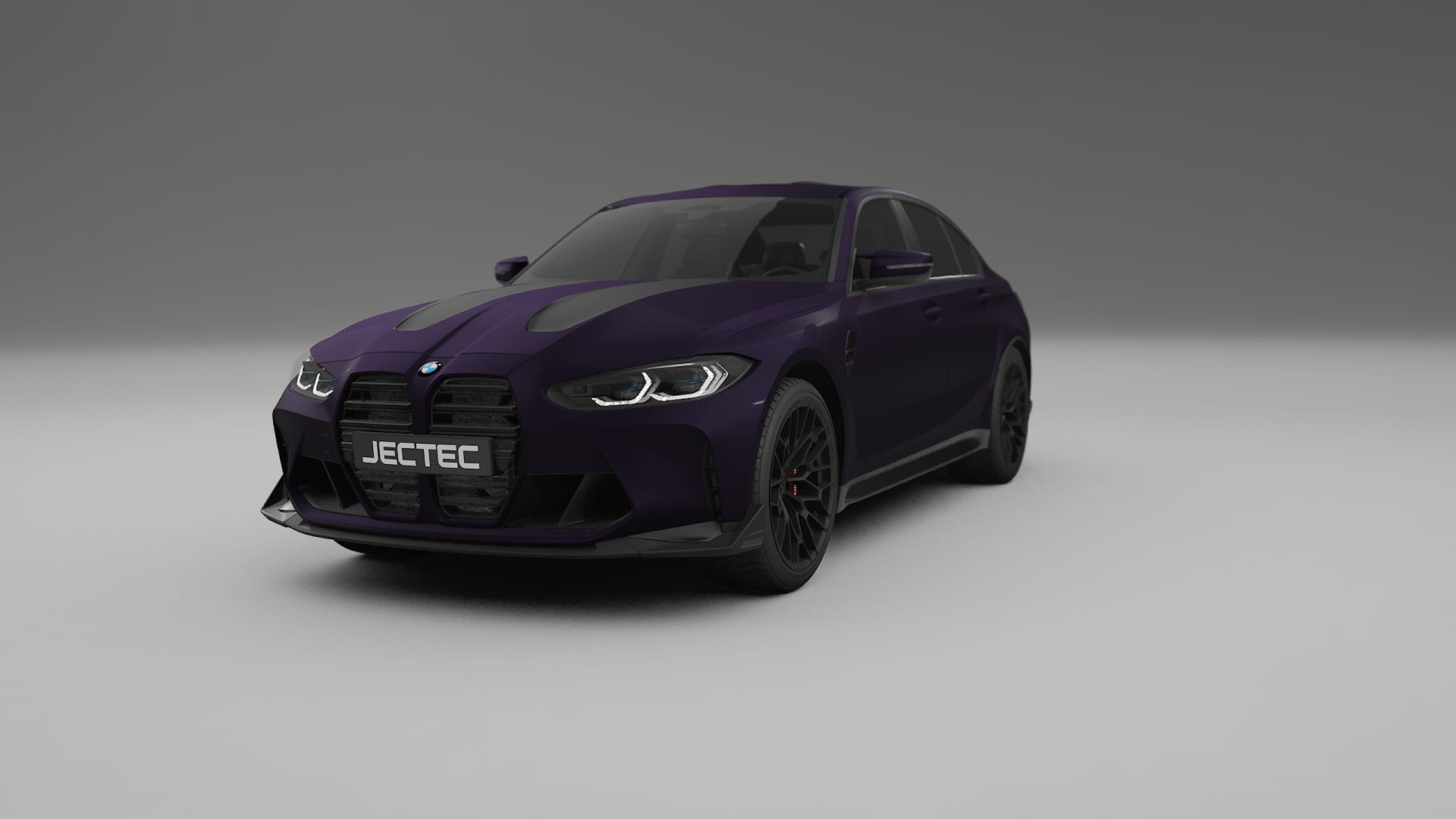 BMW M3 G80 Competition CS TPU Paint Protection Film | VIOLET Color Change PPF Full Pre-Cut Kit
