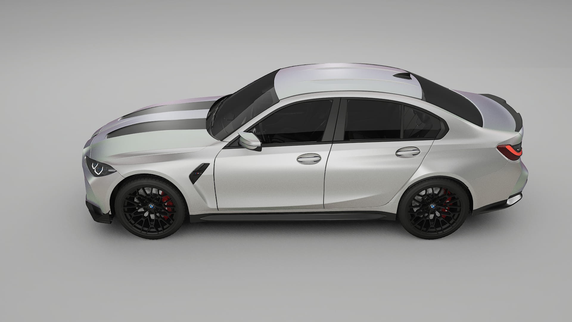 BMW M3 G80 Competition CS TPU Paint Protection Film | NEBULA Color Change PPF Full Pre-Cut Kit