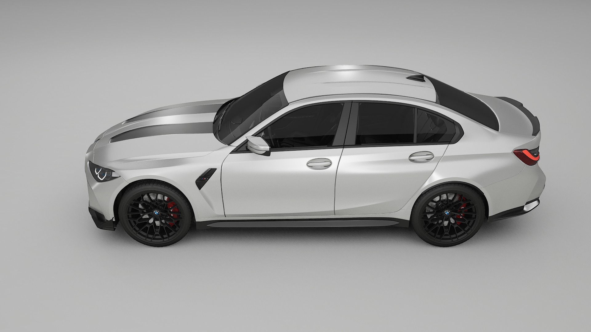 BMW M3 G80 Competition CS TPU Paint Protection Film | OPAL Color Change PPF Full Pre-Cut Kit