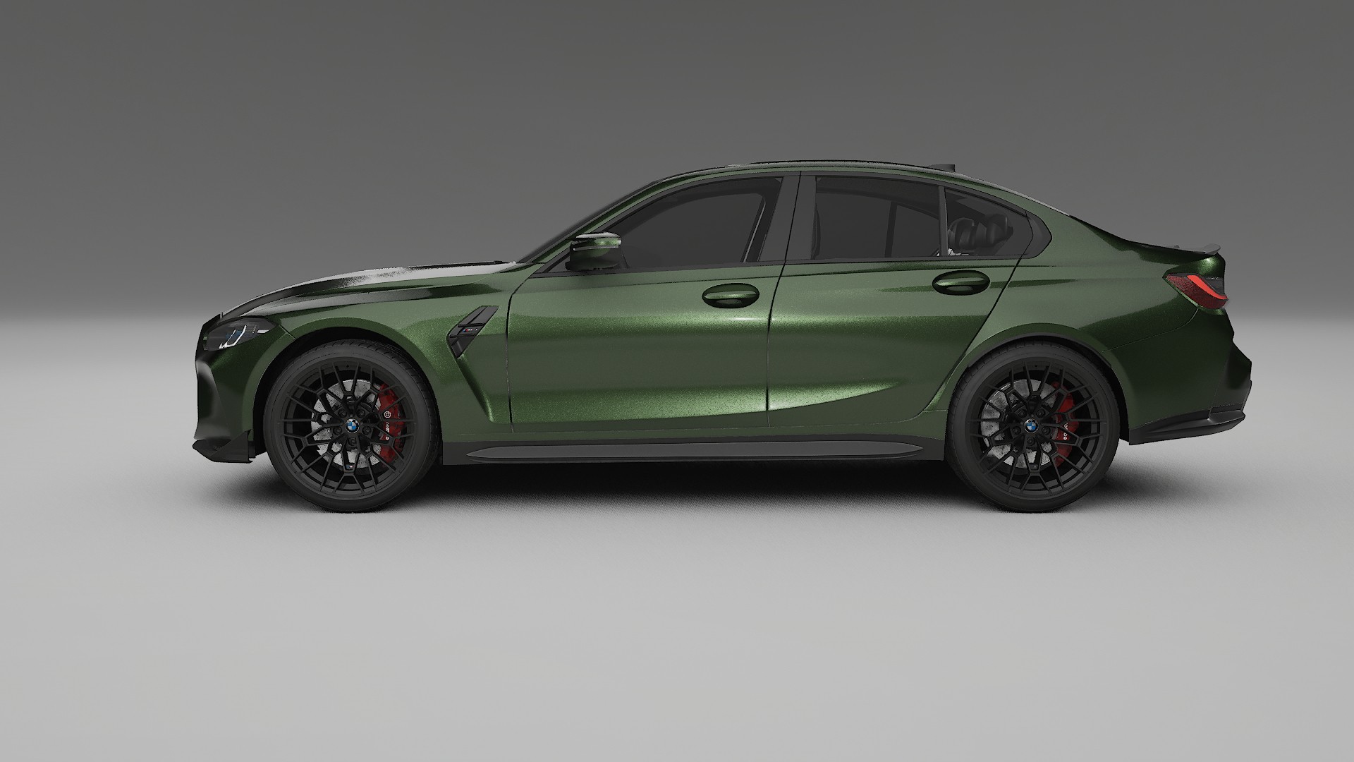 BMW M3 G80 Competition CS TPU Paint Protection Film | LAGOON Color Change PPF Full Pre-Cut Kit