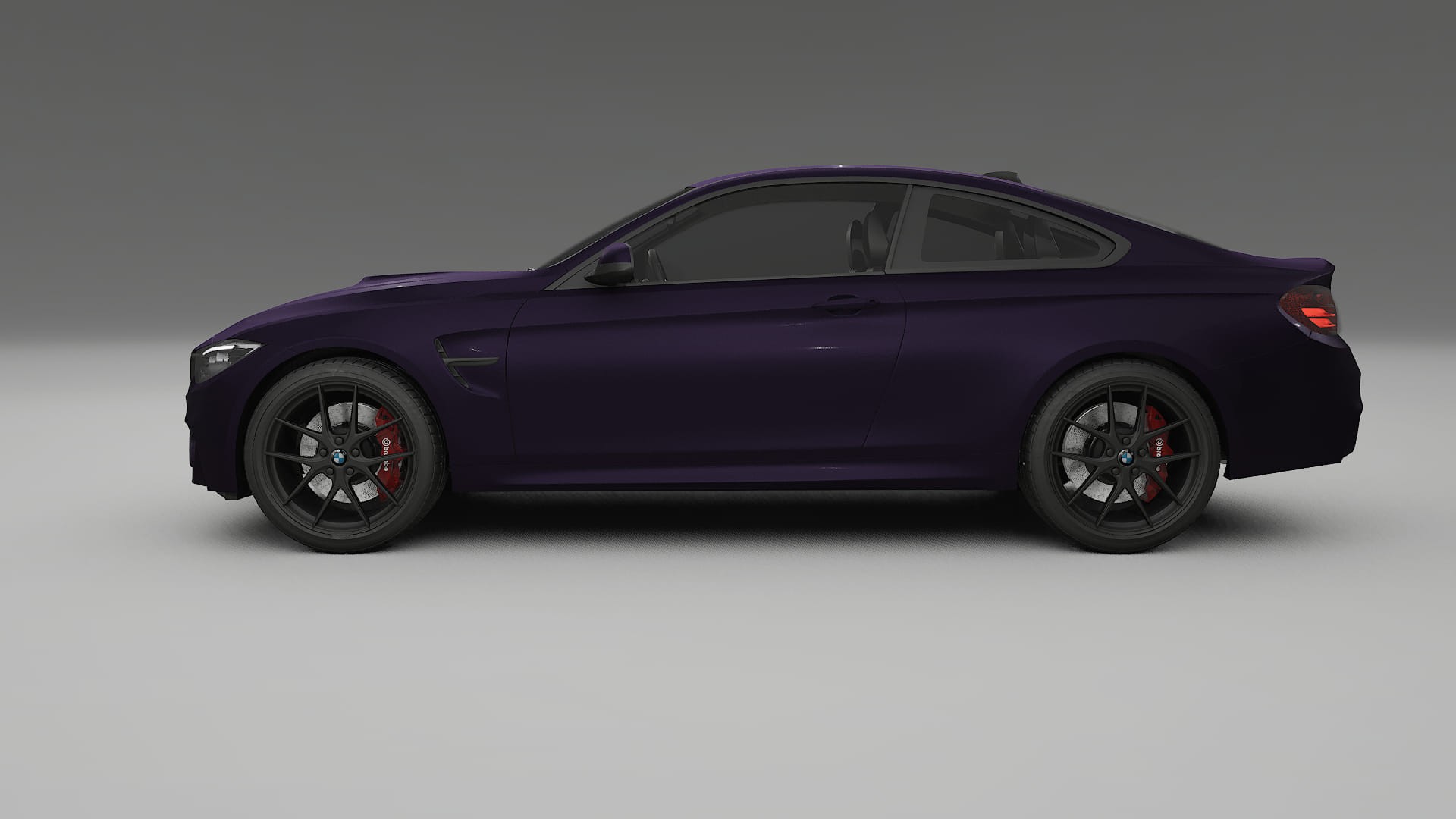 BMW M4 F82 TPU Paint Protection Film | VIOLET Color Change PPF Full Pre-Cut Kit