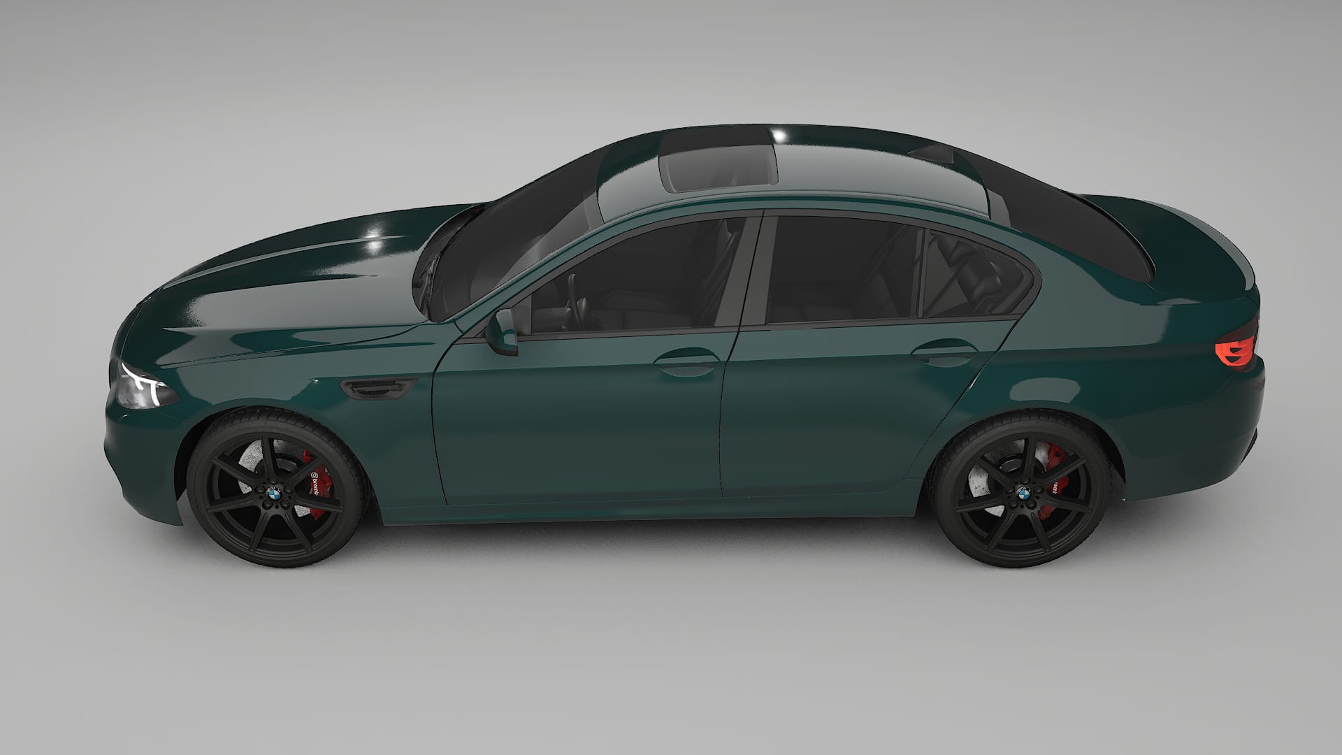 BMW M5 F10 TPU Paint Protection Film | INFERNO Color Change PPF Full Pre-Cut Kit