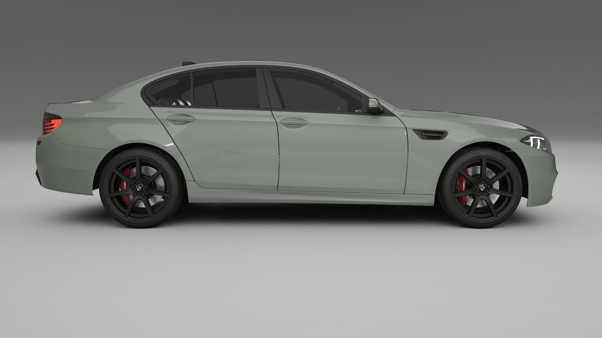 BMW M5 F10 TPU Paint Protection Film | SLATE Color Change PPF Full Pre-Cut Kit