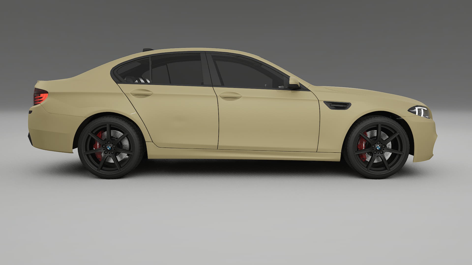 BMW M5 F10 TPU Paint Protection Film | SAND Color Change PPF Full Pre-Cut Kit