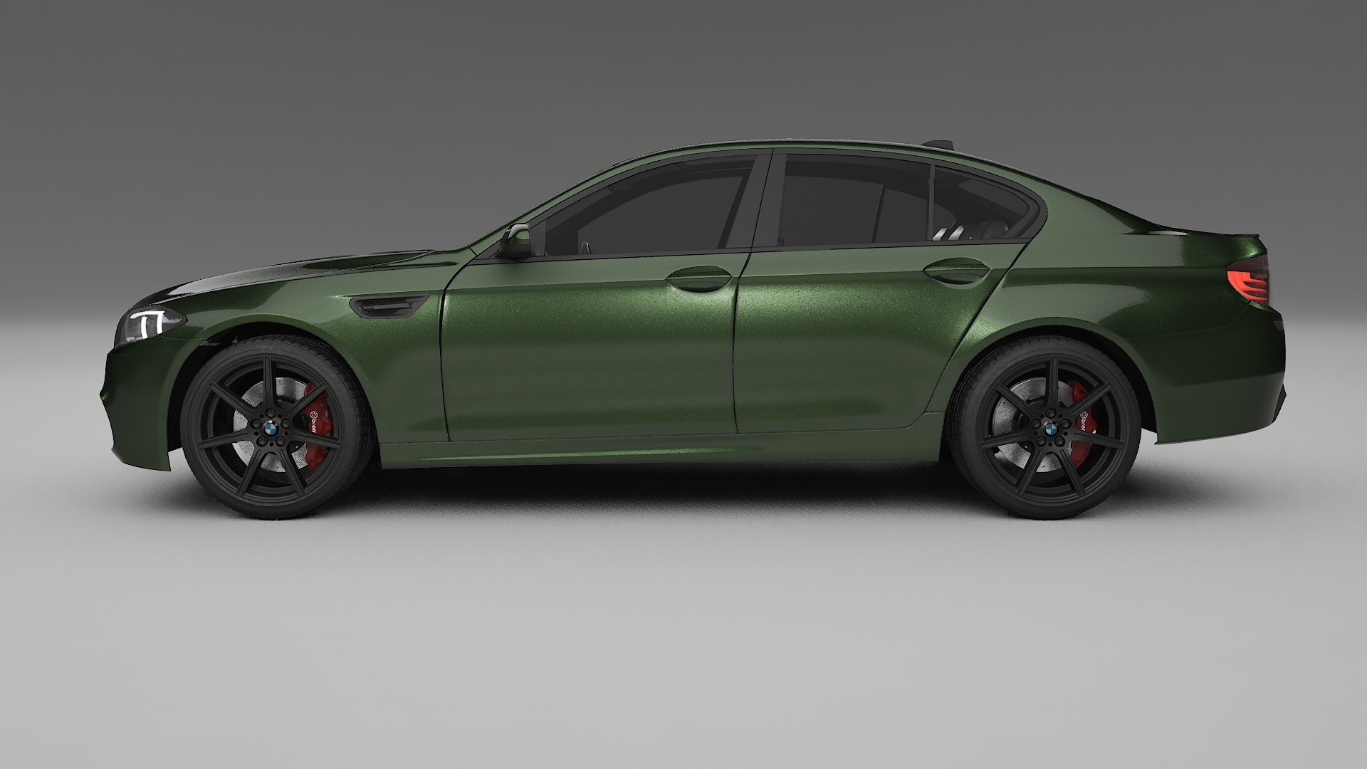 BMW M5 F10 TPU Paint Protection Film | LAGOON Color Change PPF Full Pre-Cut Kit