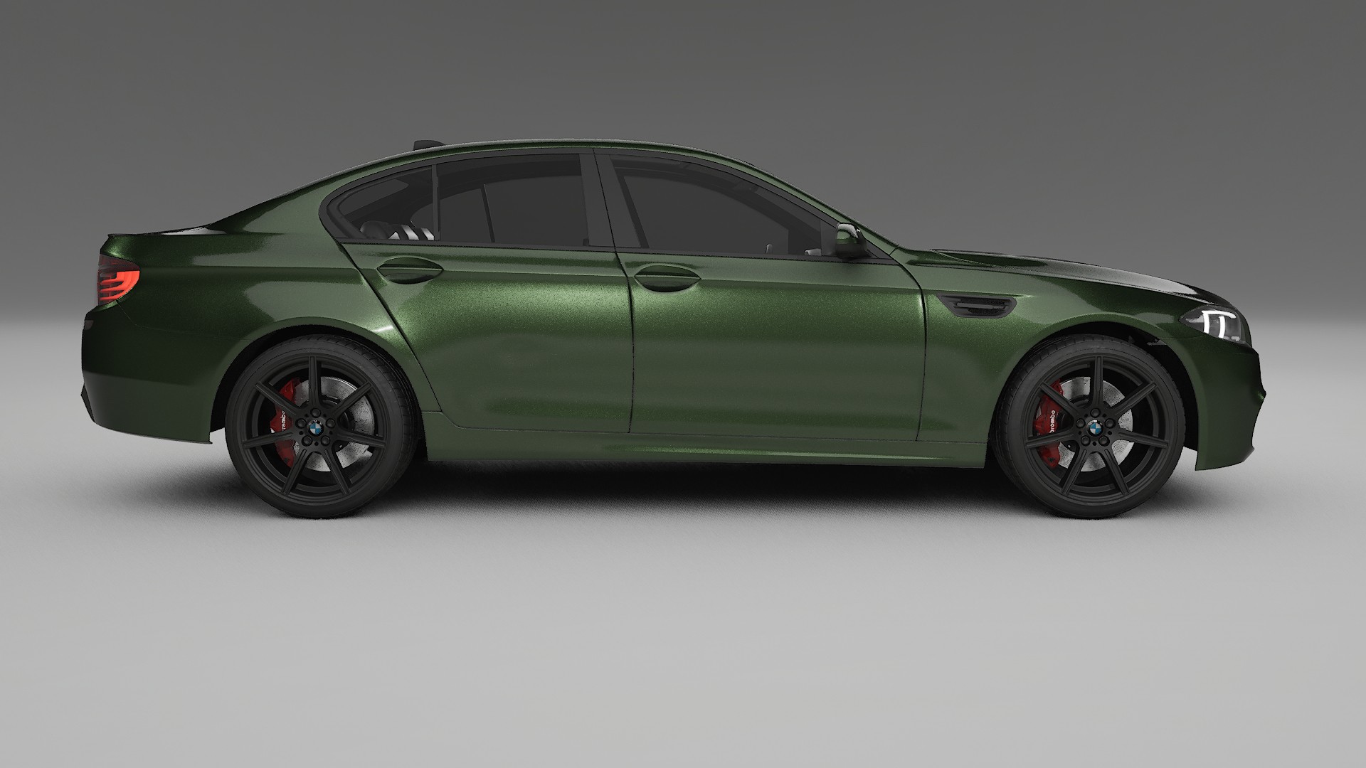 BMW M5 F10 TPU Paint Protection Film | LAGOON Color Change PPF Full Pre-Cut Kit