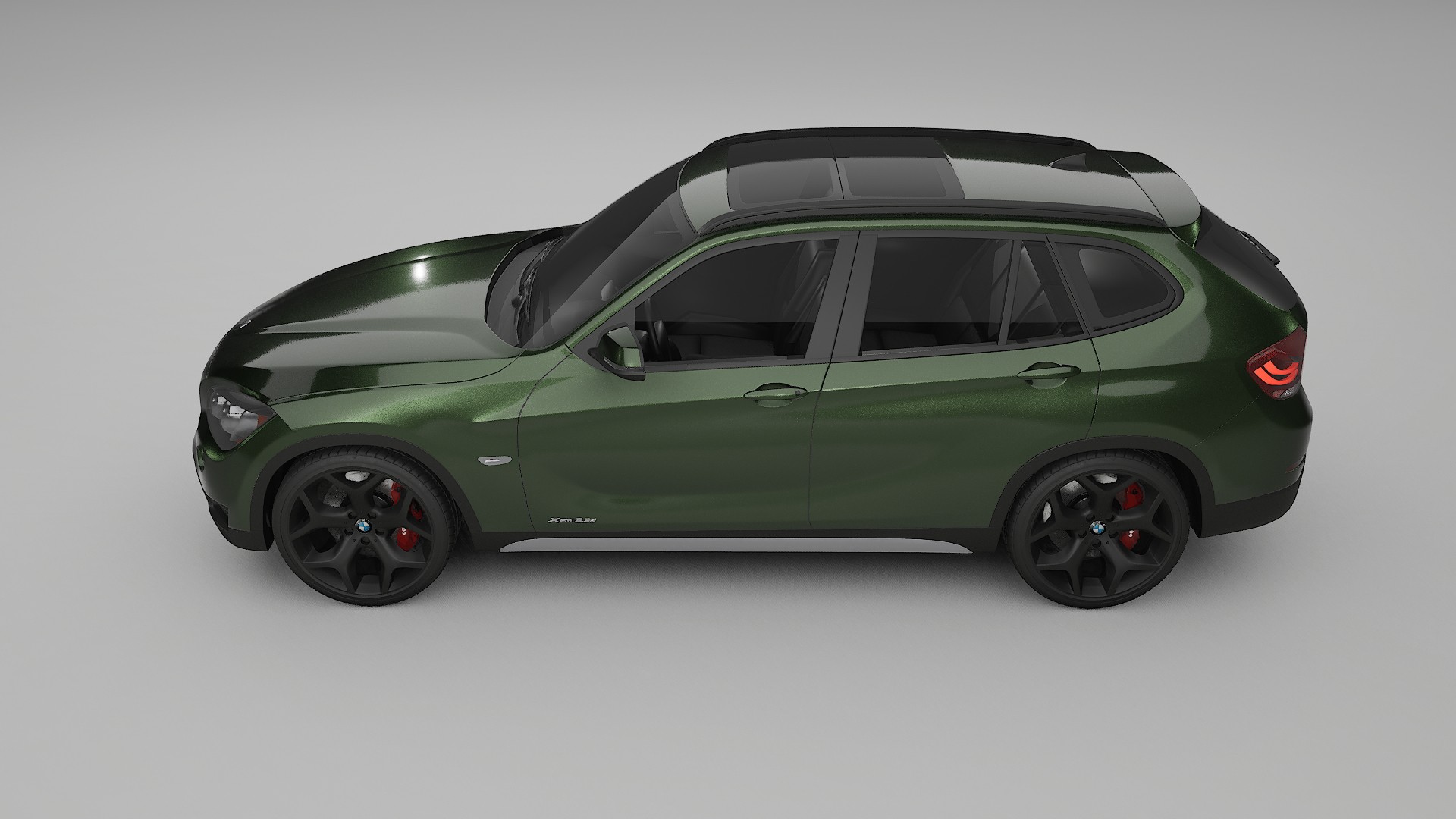 BMW X1 E84 TPU Paint Protection Film | LAGOON Color Change PPF Full Pre-Cut Kit