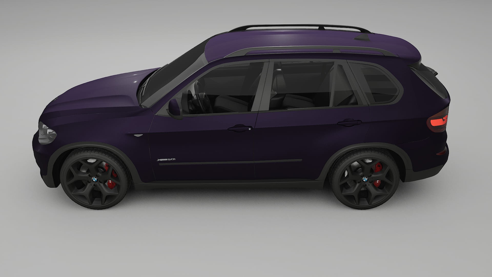 BMW X5 E70 TPU Paint Protection Film | VIOLET Color Change PPF Full Pre-Cut Kit