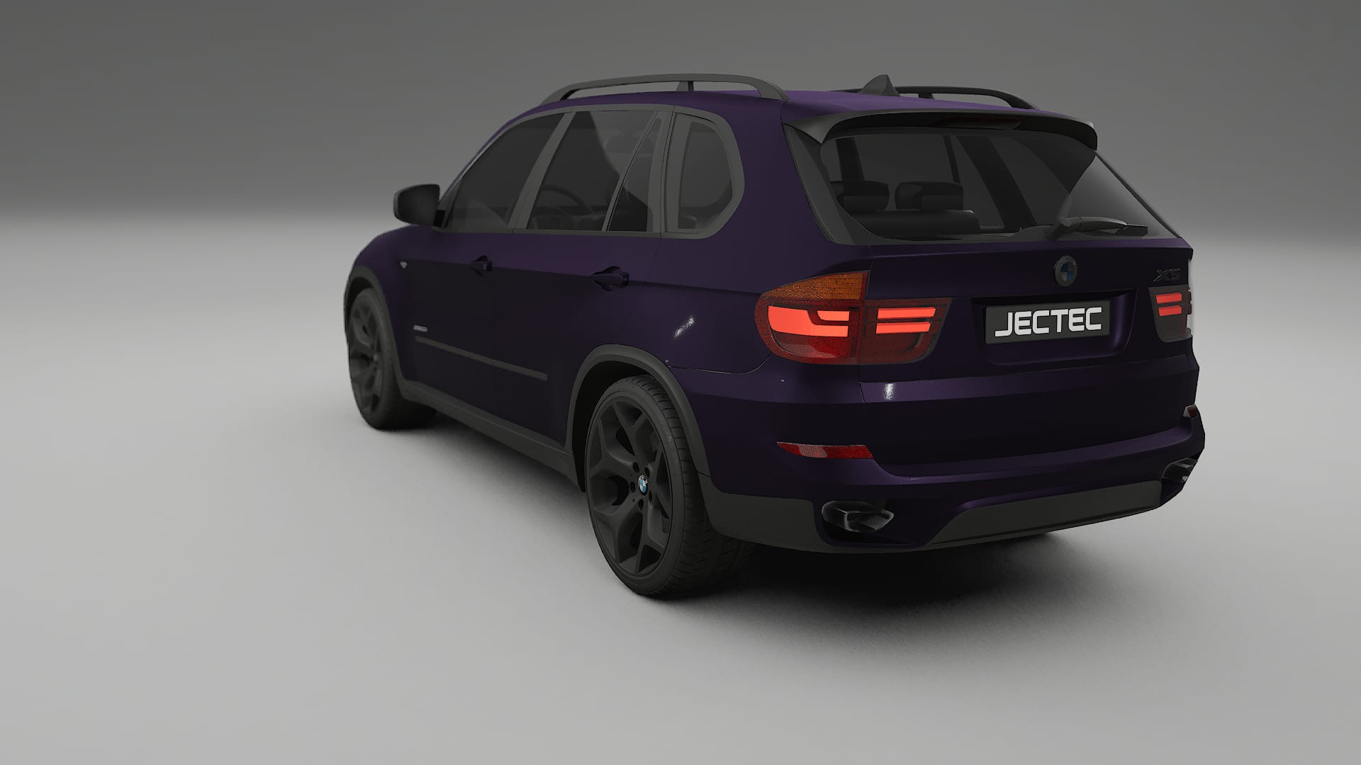 BMW X5 E70 TPU Paint Protection Film | VIOLET Color Change PPF Full Pre-Cut Kit