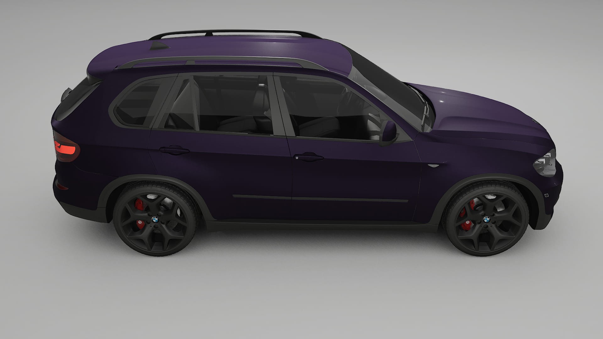 BMW X5 E70 TPU Paint Protection Film | VIOLET Color Change PPF Full Pre-Cut Kit