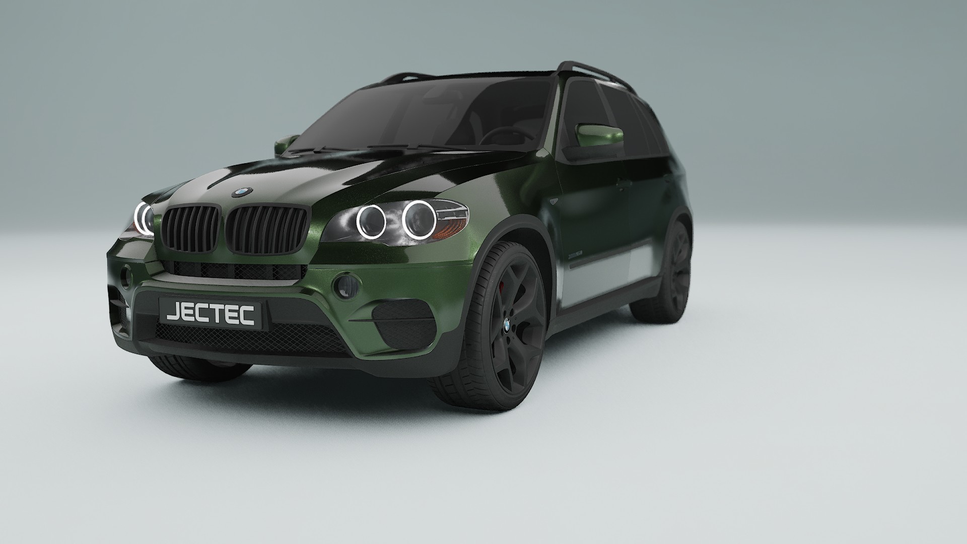 BMW X5 E70 TPU Paint Protection Film | LAGOON Color Change PPF Full Pre-Cut Kit