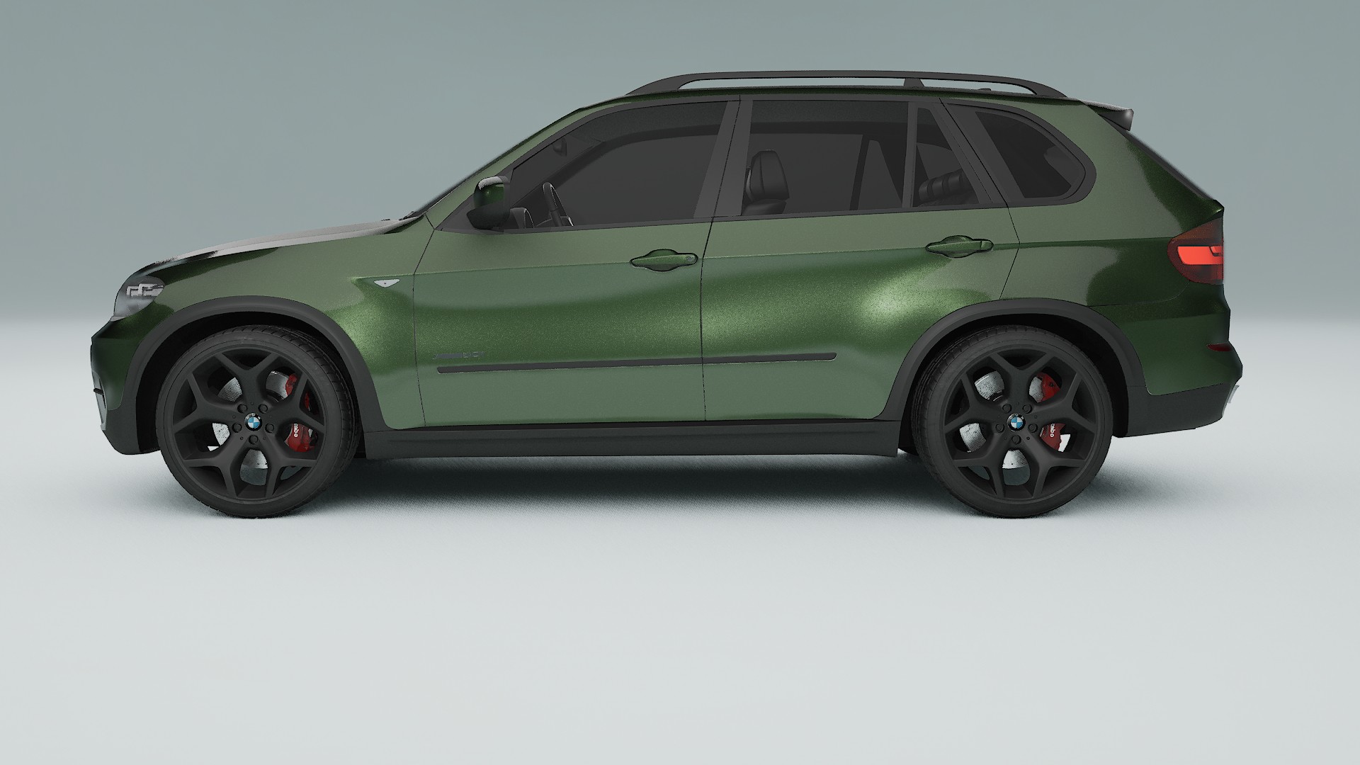 BMW X5 E70 TPU Paint Protection Film | LAGOON Color Change PPF Full Pre-Cut Kit