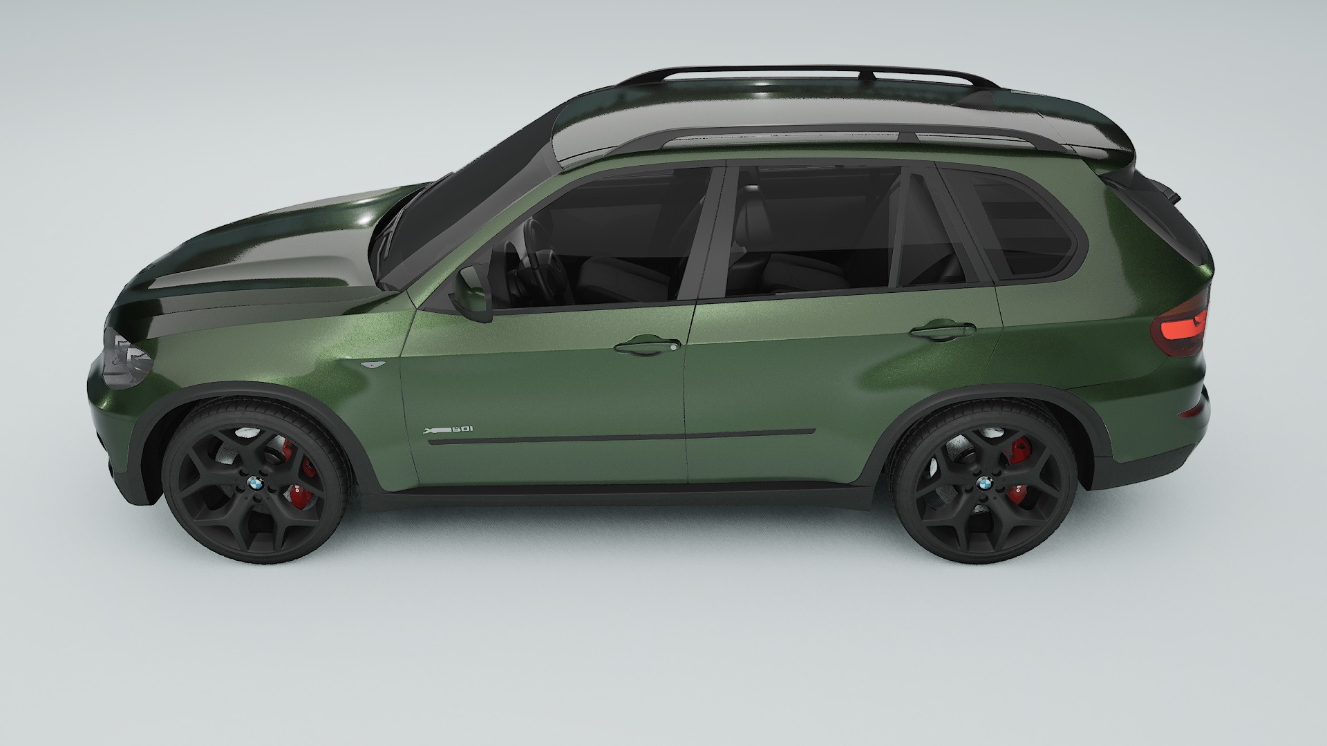 BMW X5 E70 TPU Paint Protection Film | LAGOON Color Change PPF Full Pre-Cut Kit