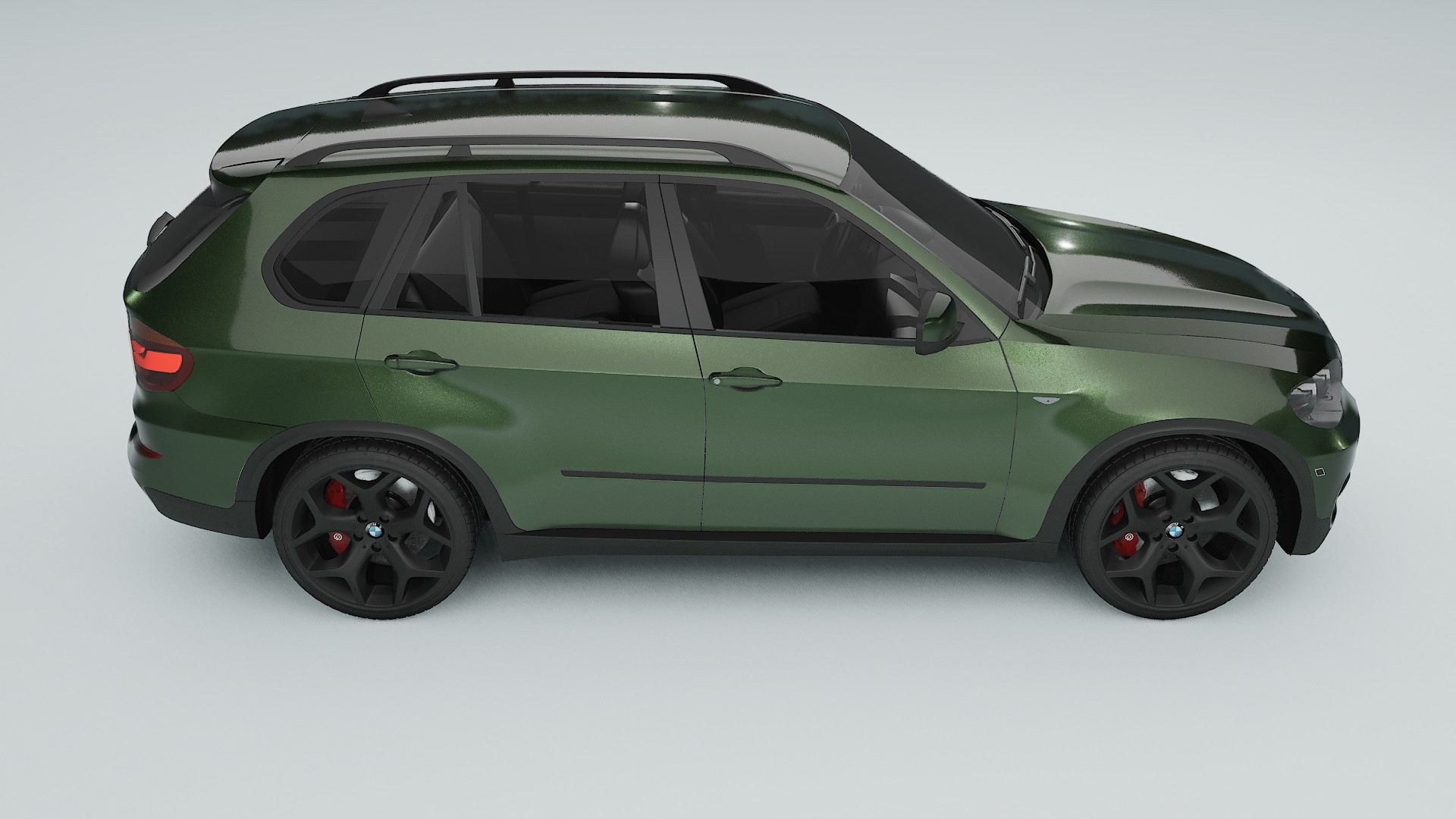 BMW X5 E70 TPU Paint Protection Film | LAGOON Color Change PPF Full Pre-Cut Kit