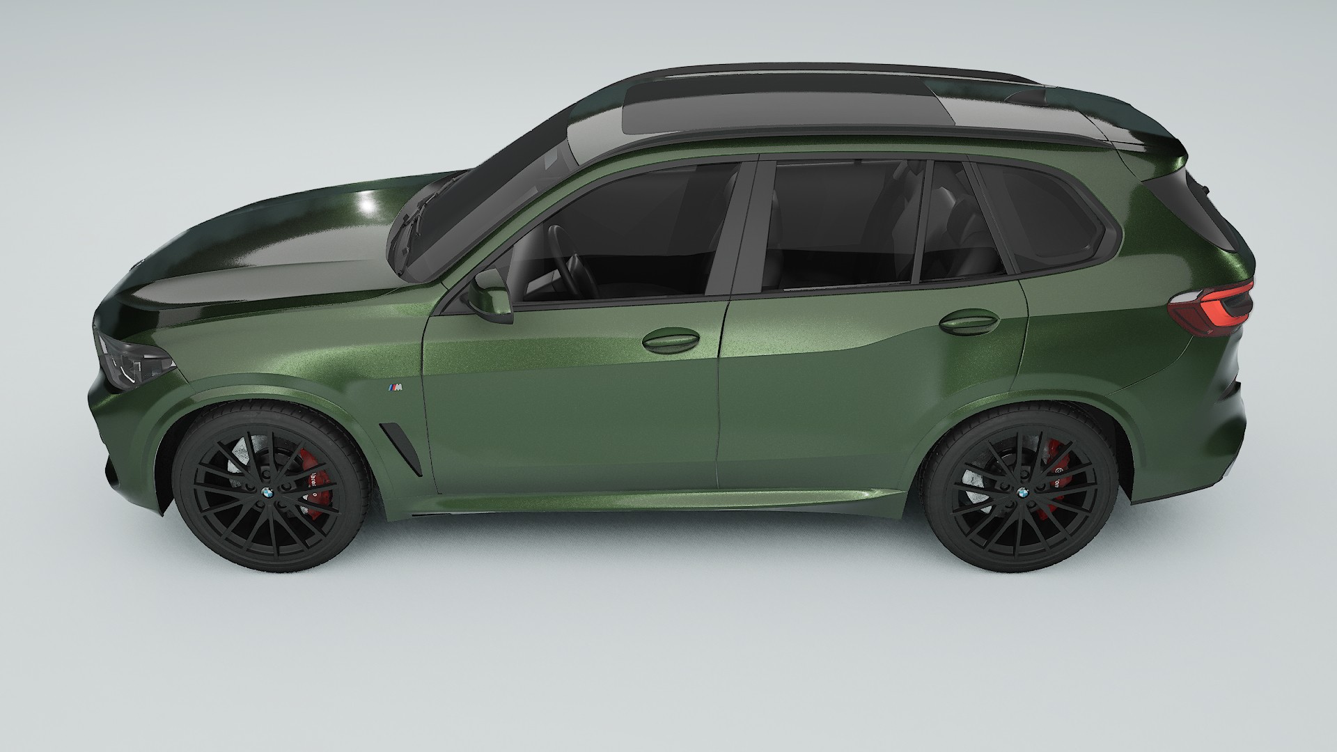 BMW X5 G05 M-Sport TPU Paint Protection Film | LAGOON Color Change PPF Full Pre-Cut Kit