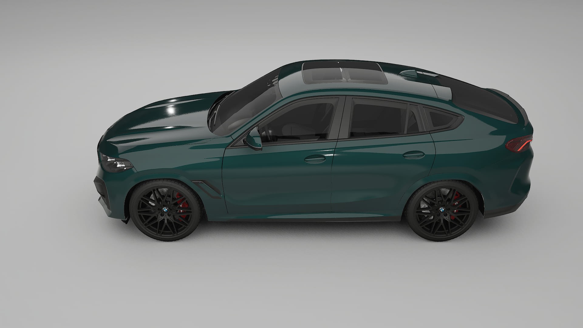 BMW X6 F96 Competition TPU Paint Protection Film | INFERNO Color Change PPF Full Pre-Cut Kit