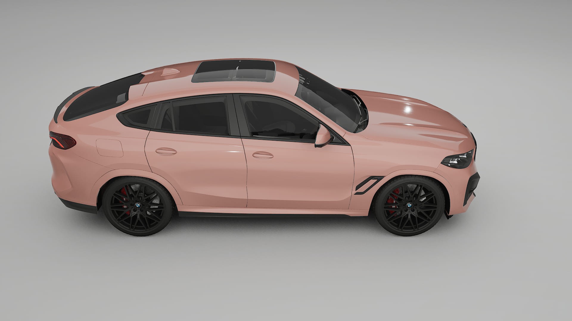 BMW X6 F96 Competition TPU Paint Protection Film | BLUSH Color Change PPF Full Pre-Cut Kit