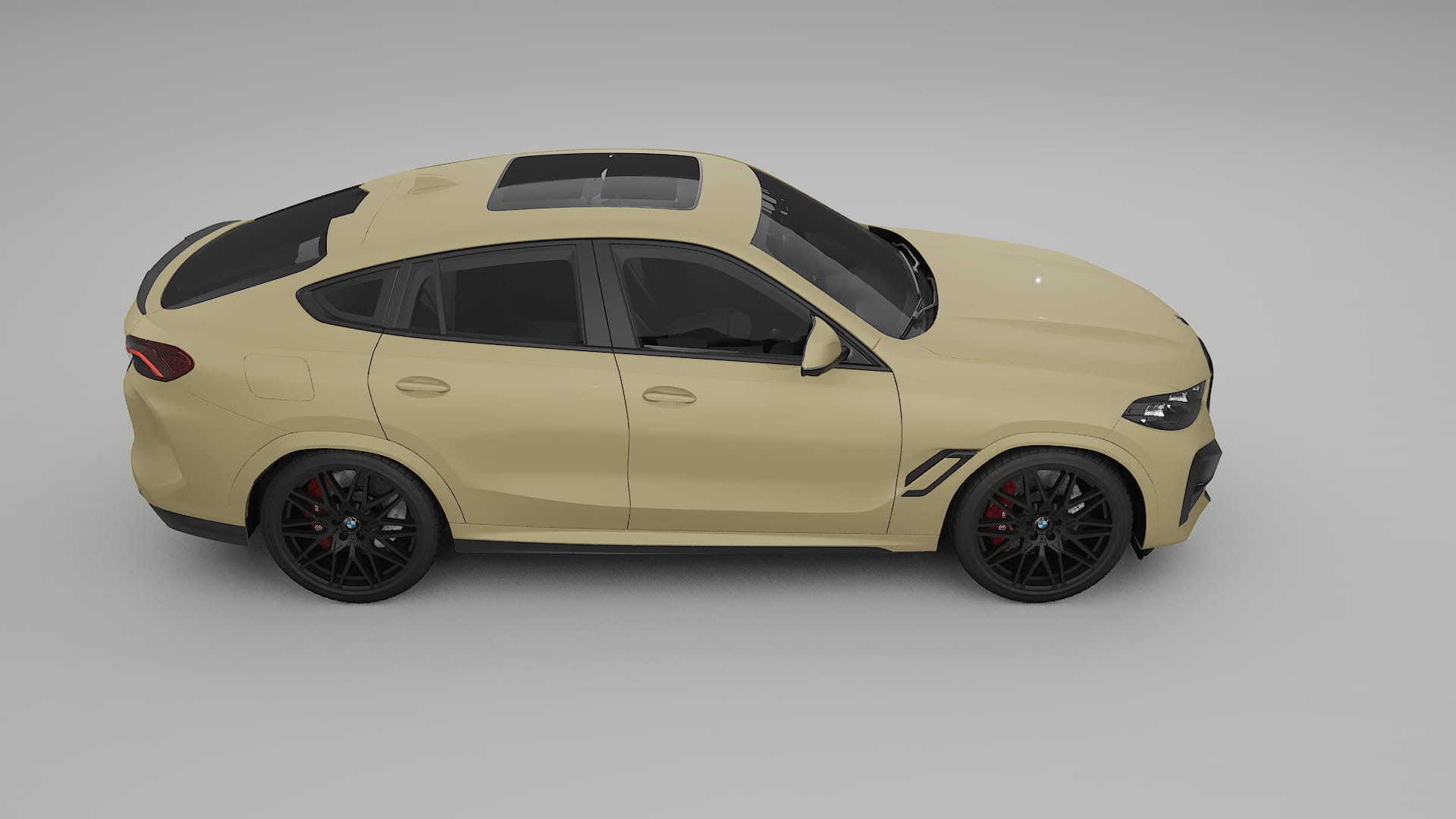 BMW X6 F96 Competition TPU Paint Protection Film | SAND Color Change PPF Full Pre-Cut Kit