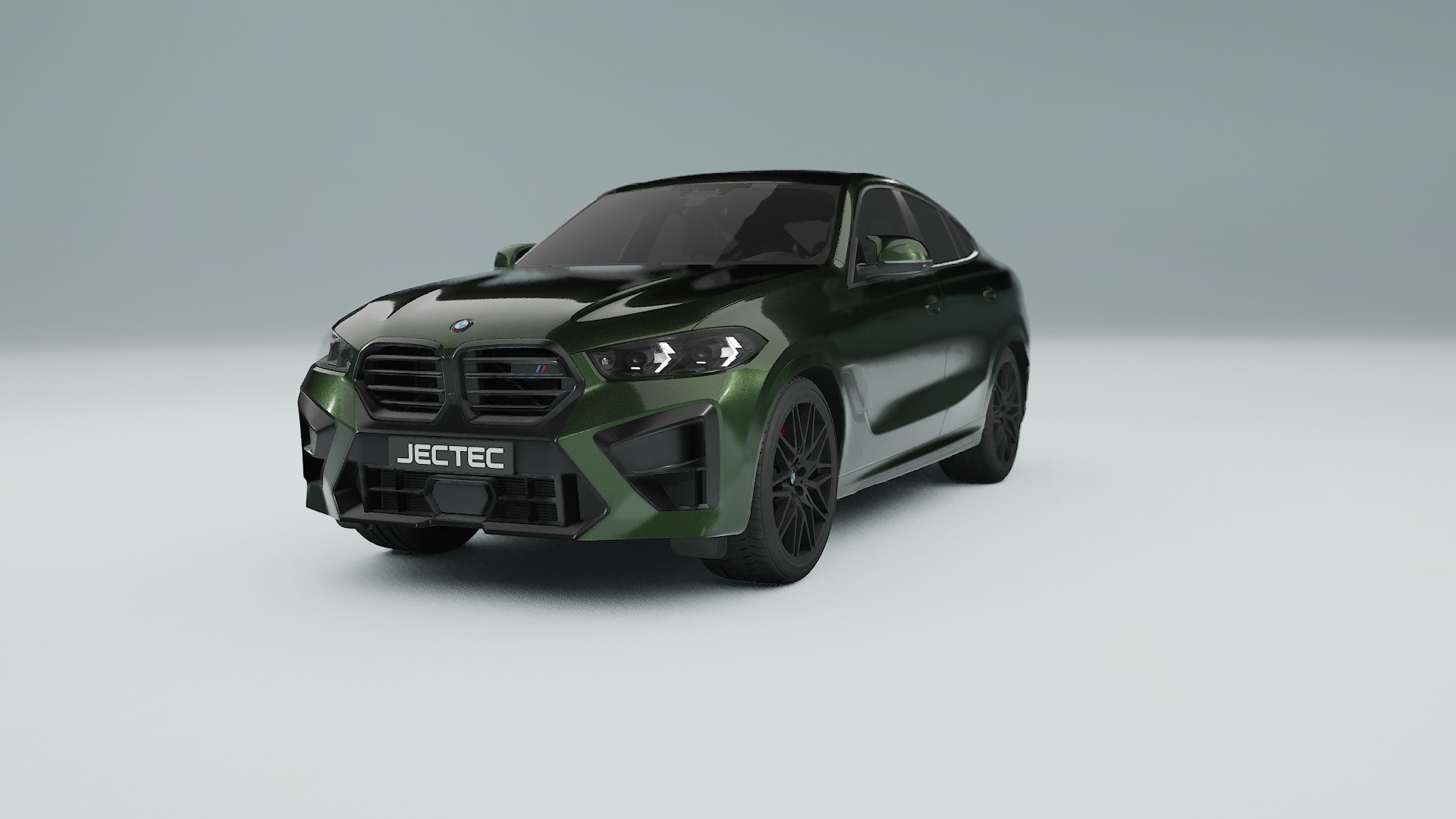 BMW X6 F96 Competition TPU Paint Protection Film | LAGOON Color Change PPF Full Pre-Cut Kit