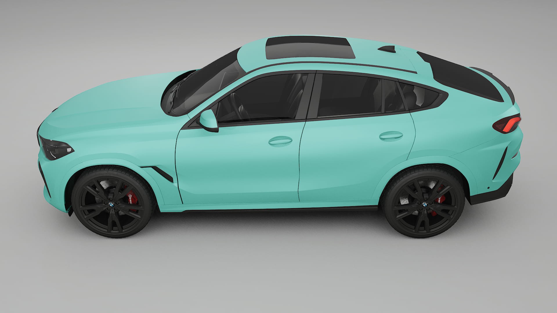 BMW X6 G06 F96 TPU Paint Protection Film | FROST Color Change PPF Full Pre-Cut Kit