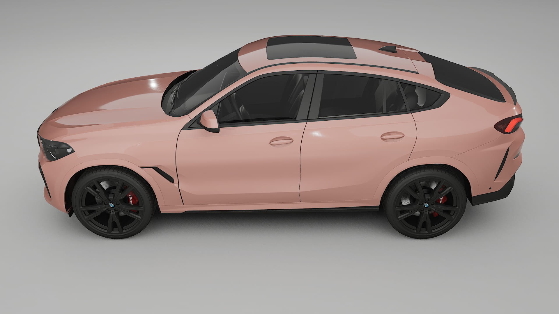 BMW X6 G06 F96 TPU Paint Protection Film | BLUSH Color Change PPF Full Pre-Cut Kit