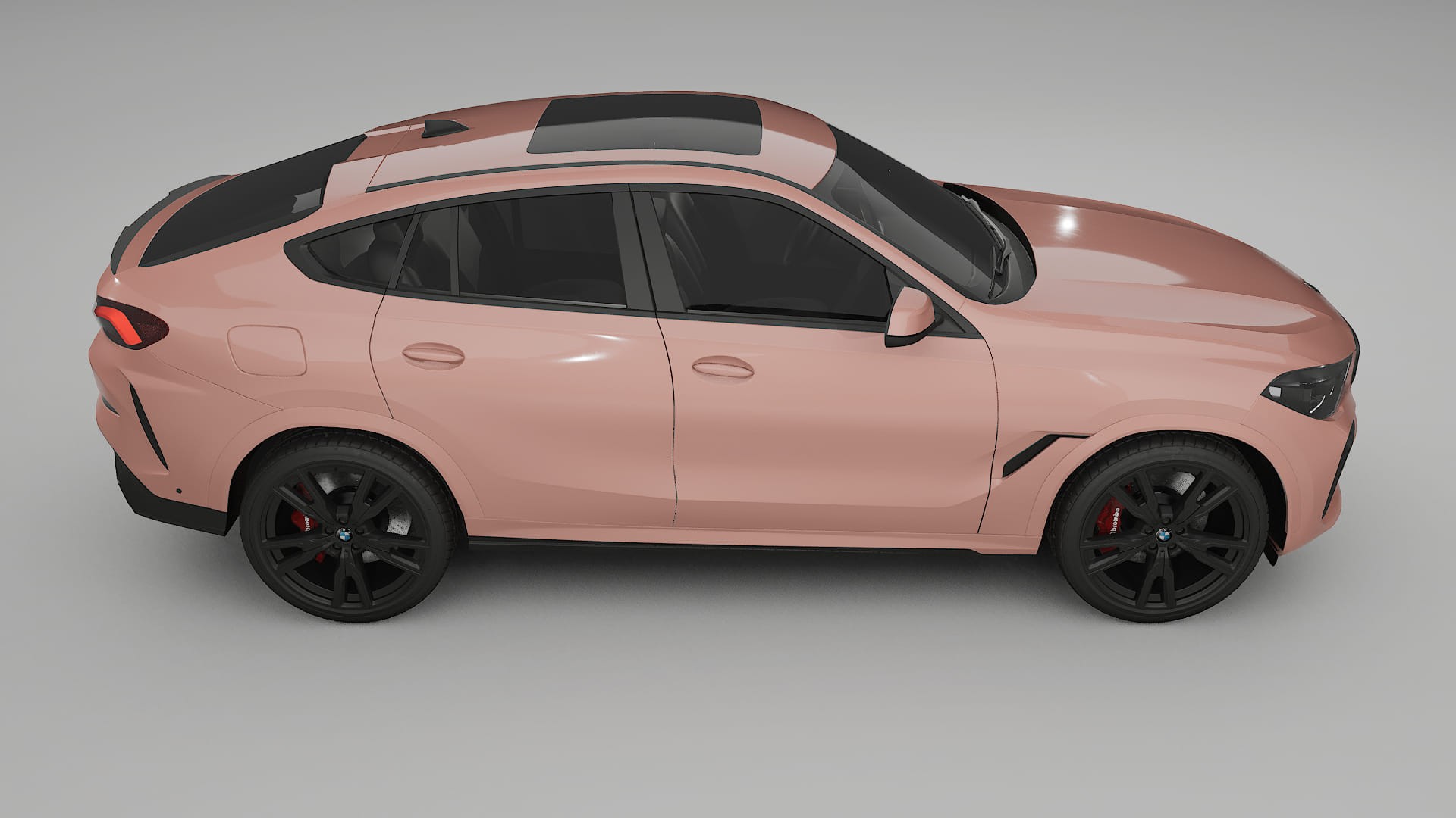 BMW X6 G06 F96 TPU Paint Protection Film | BLUSH Color Change PPF Full Pre-Cut Kit