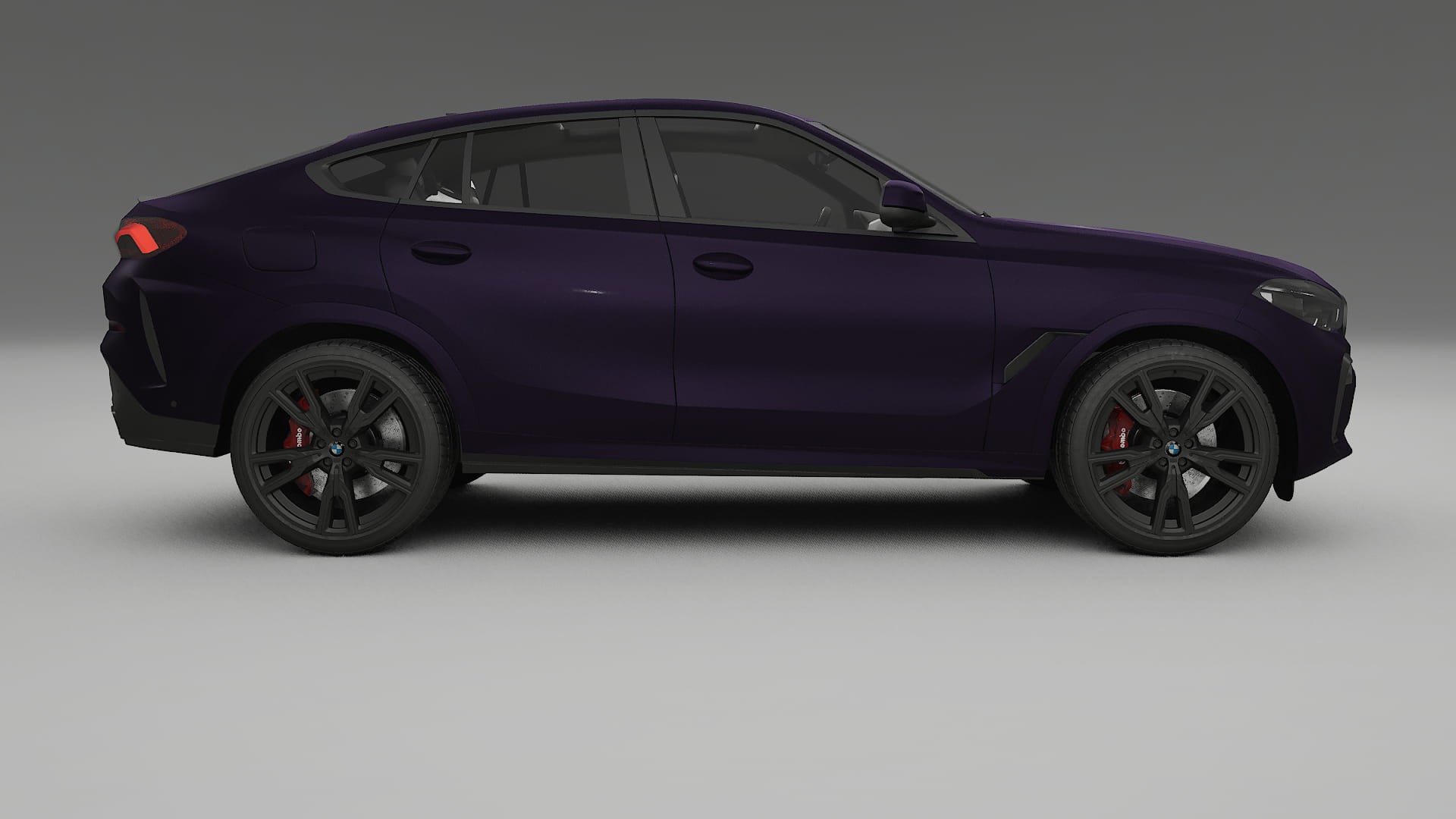 BMW X6 G06 F96 TPU Paint Protection Film | VIOLET Color Change PPF Full Pre-Cut Kit