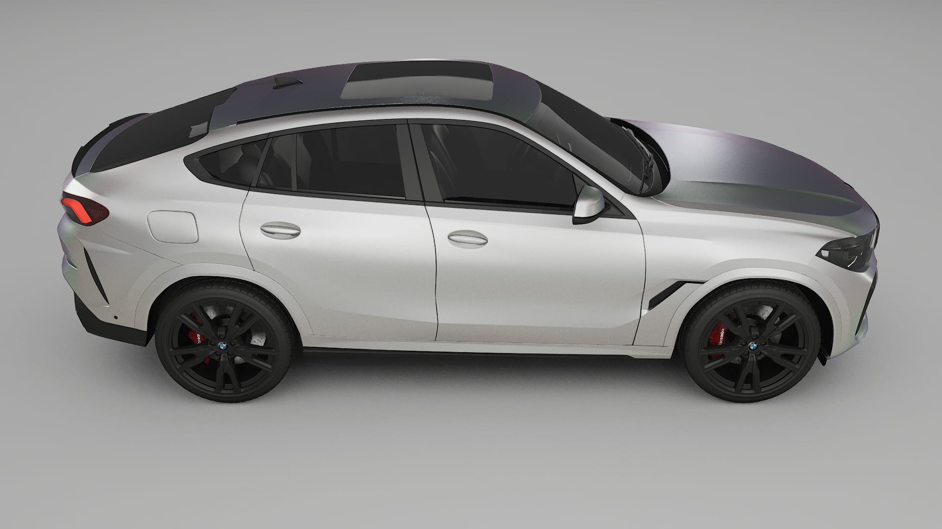 BMW X6 G06 F96 TPU Paint Protection Film | NEBULA Color Change PPF Full Pre-Cut Kit