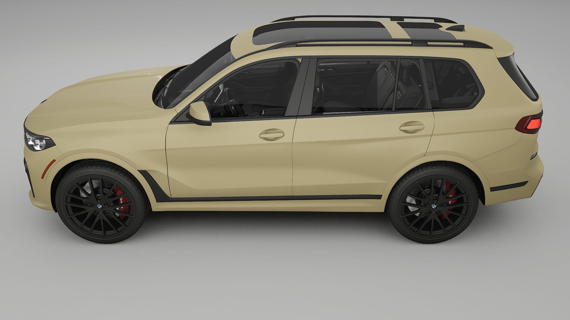 BMW X7 M G07 TPU Paint Protection Film | SAND Color Change PPF Full Pre-Cut Kit