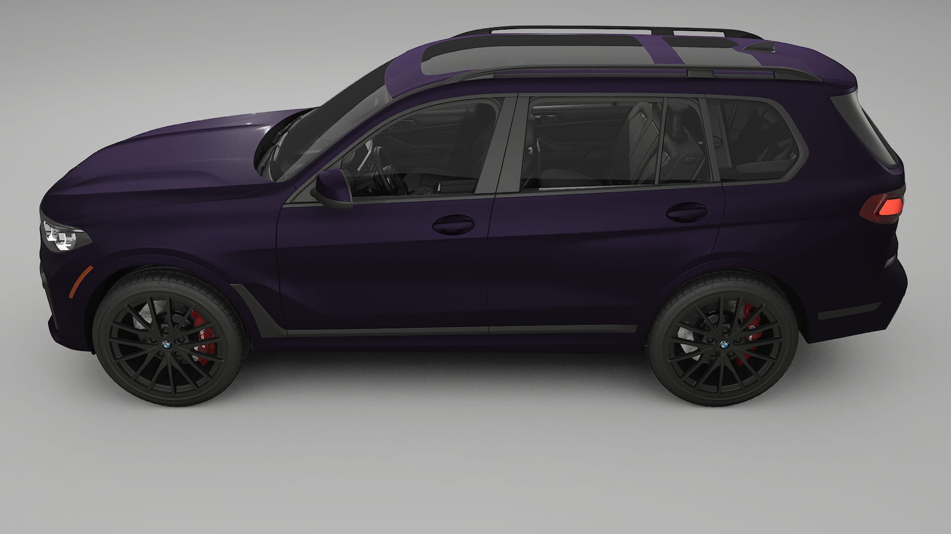 BMW X7 M G07 TPU Paint Protection Film | VIOLET Color Change PPF Full Pre-Cut Kit
