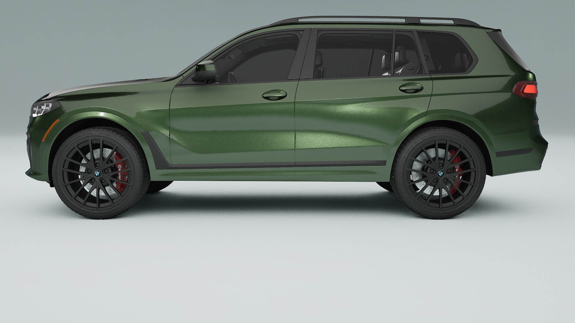 BMW X7 M G07 TPU Paint Protection Film | LAGOON Color Change PPF Full Pre-Cut Kit