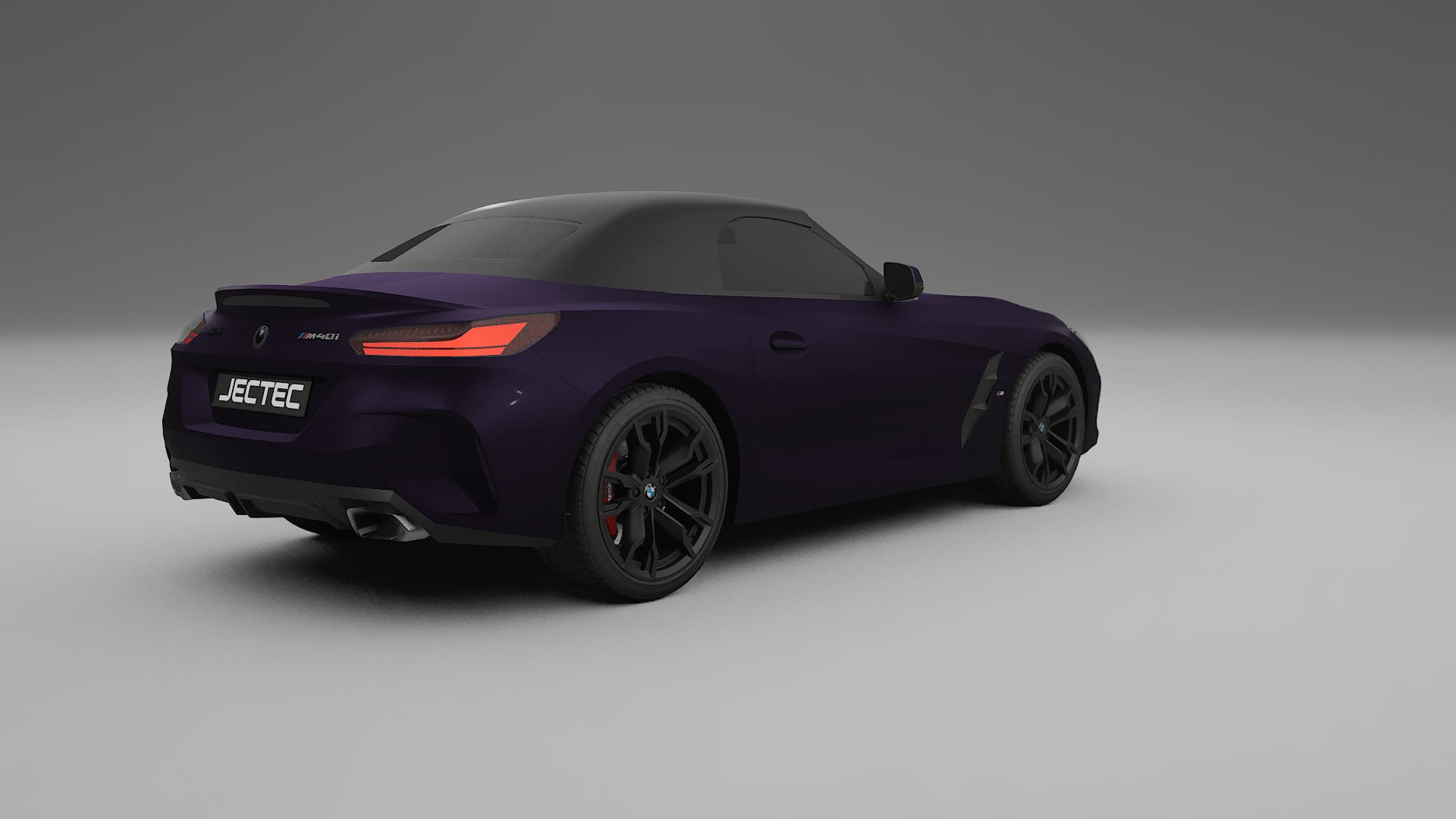 BMW Z4 G29 M40i First edition roadster TPU Paint Protection Film | VIOLET Color Change PPF Full Pre-Cut Kit