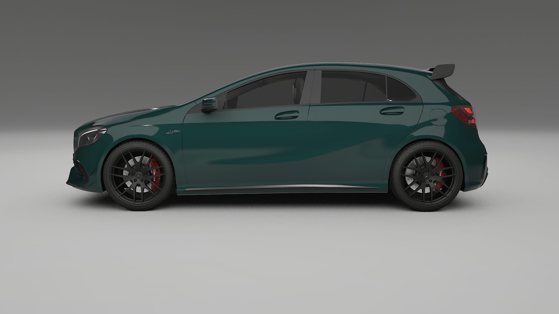 Mercedes A45 AMG W176 TPU Paint Protection Film | INFERNO Color Change PPF Full Pre-Cut Kit